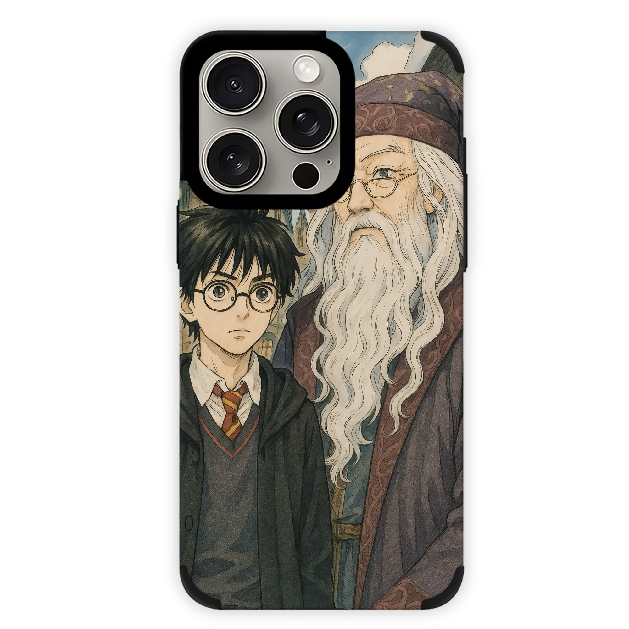 （画像用） Harry Potter ハリー・ポッターシリーズ 【iPhone15ProMax対応】 PUレザー スマホケース 耐衝撃＆黄変防止