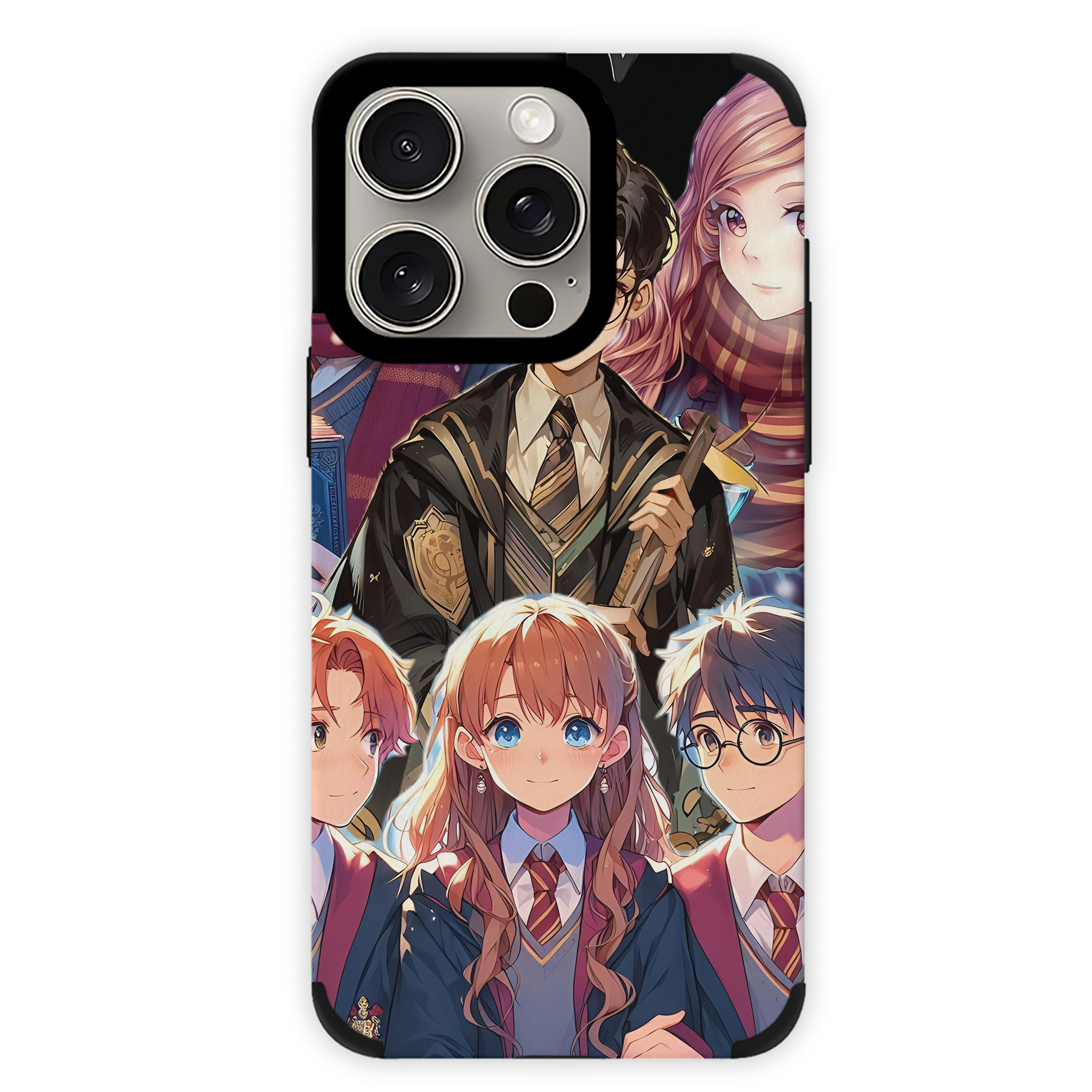 （画像用） Harry Potter ハリー・ポッターシリーズ 【iPhone15ProMax対応】 PUレザー スマホケース 耐衝撃＆黄変防止