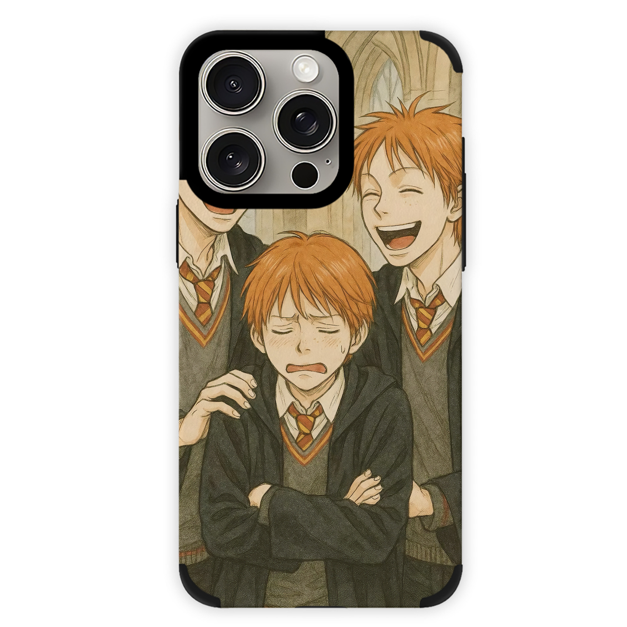 （画像用） Harry Potter ハリー・ポッターシリーズ 【iPhone15ProMax対応】 PUレザー スマホケース 耐衝撃＆黄変防止