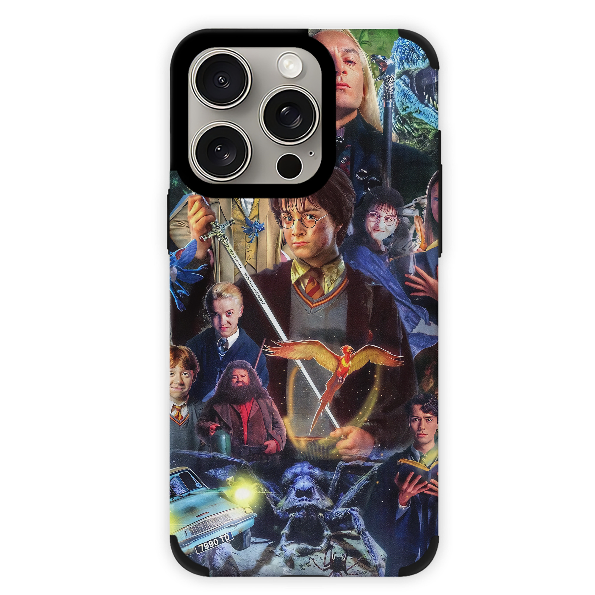 （画像用） Harry Potter ハリー・ポッターシリーズ 【iPhone15ProMax対応】 PUレザー スマホケース 耐衝撃＆黄変防止