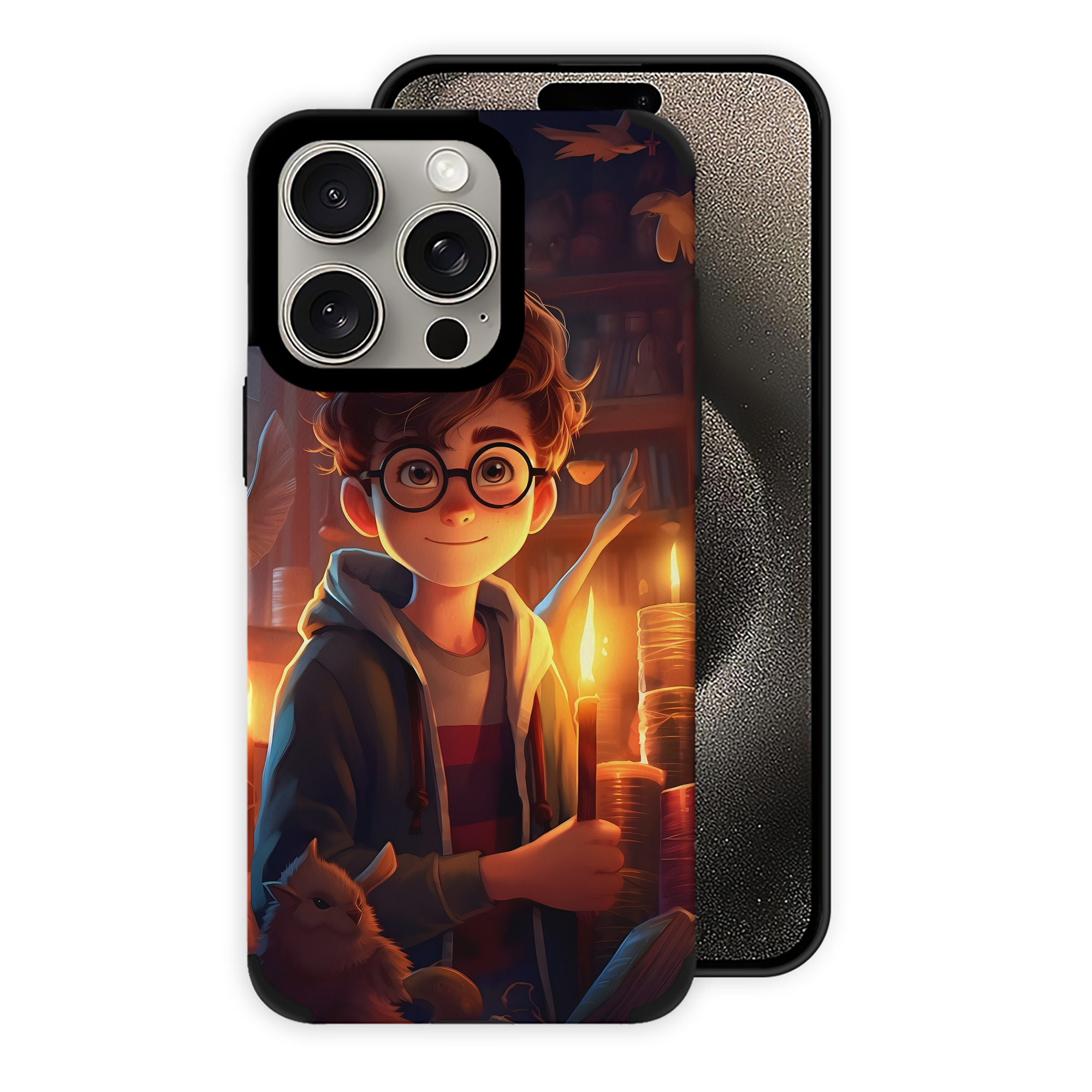 （画像用） Harry Potter ハリー・ポッターシリーズ 【iPhone15ProMax対応】 PUレザー スマホケース 耐衝撃＆黄変防止