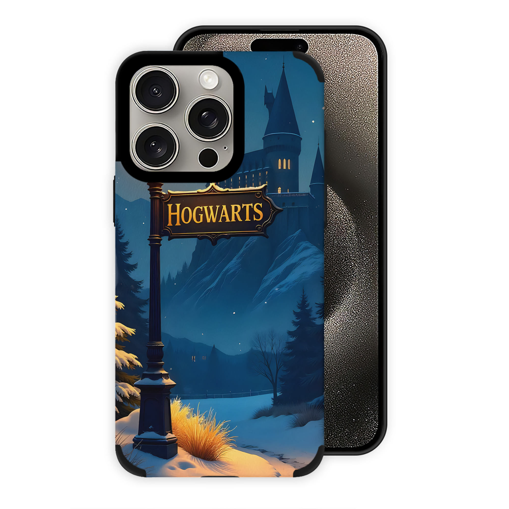 （画像用） Harry Potter ハリー・ポッターシリーズ 【iPhone15ProMax対応】 PUレザー スマホケース 耐衝撃＆黄変防止