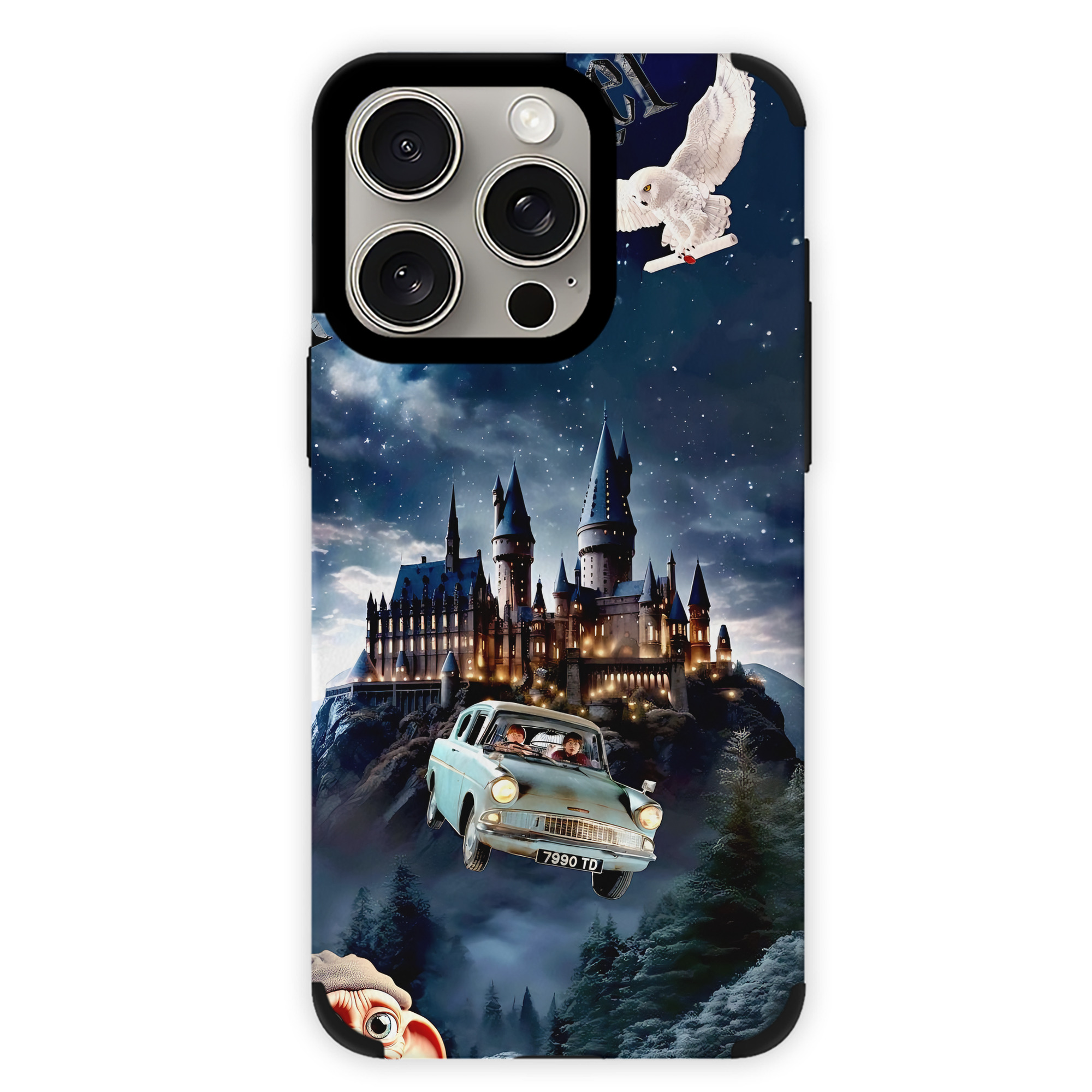 （画像用） Harry Potter ハリー・ポッターシリーズ 【iPhone15ProMax対応】 PUレザー スマホケース 耐衝撃＆黄変防止