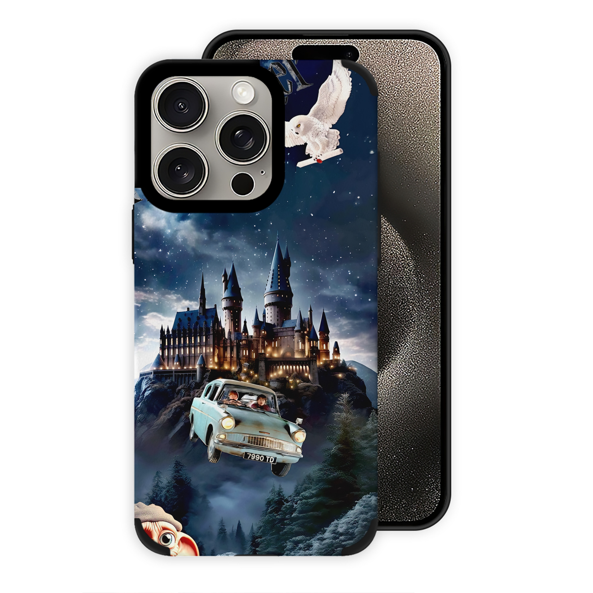 （画像用） Harry Potter ハリー・ポッターシリーズ 【iPhone15ProMax対応】 PUレザー スマホケース 耐衝撃＆黄変防止