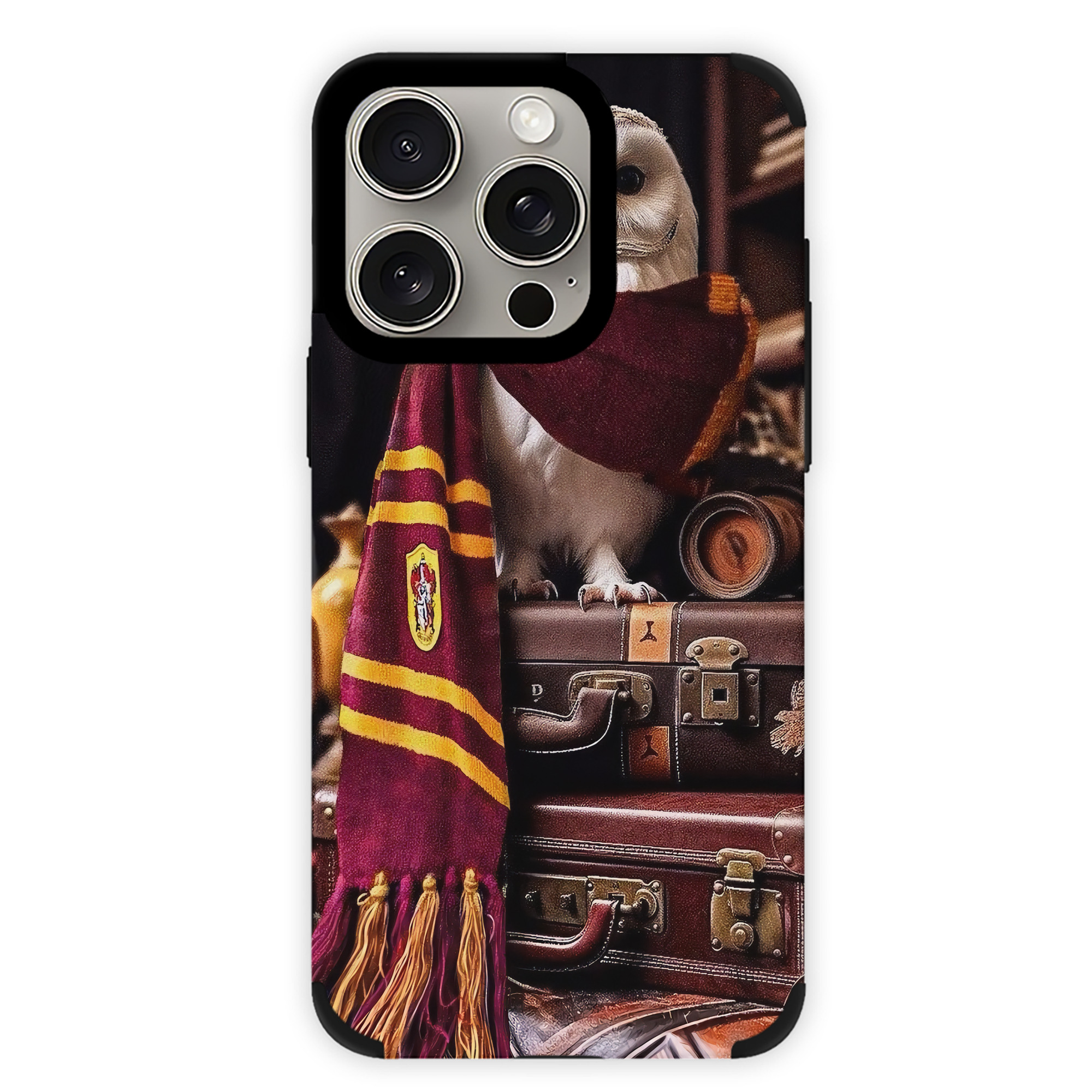 （画像用） Harry Potter ハリー・ポッターシリーズ 【iPhone15ProMax対応】 PUレザー スマホケース 耐衝撃＆黄変防止