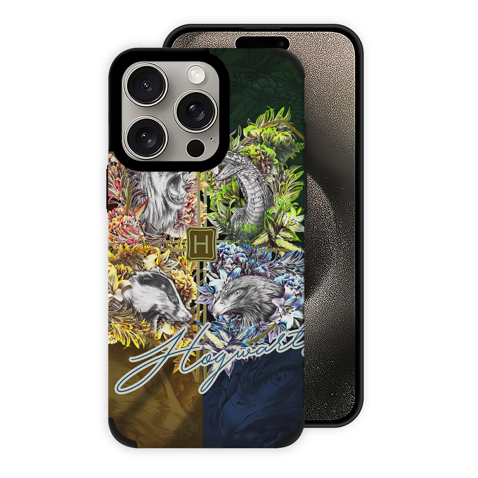 （画像用） Harry Potter ハリー・ポッターシリーズ 【iPhone15ProMax対応】 PUレザー スマホケース 耐衝撃＆黄変防止