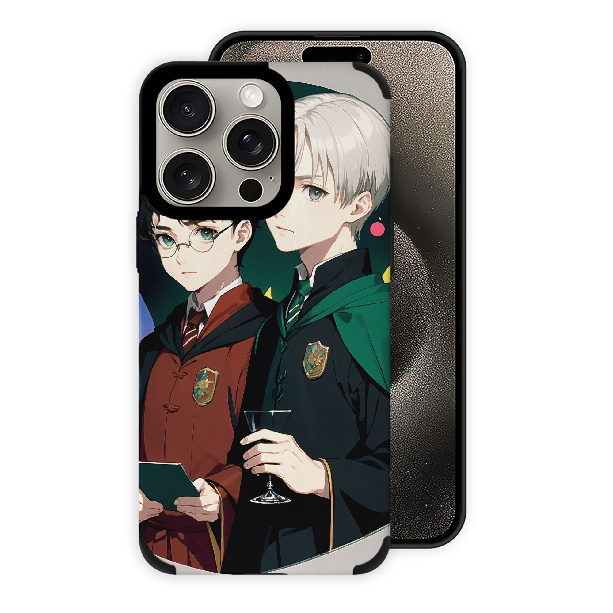 （画像用） Harry Potter ハリー・ポッターシリーズ 【iPhone15ProMax対応】 PUレザー スマホケース 耐衝撃＆黄変防止