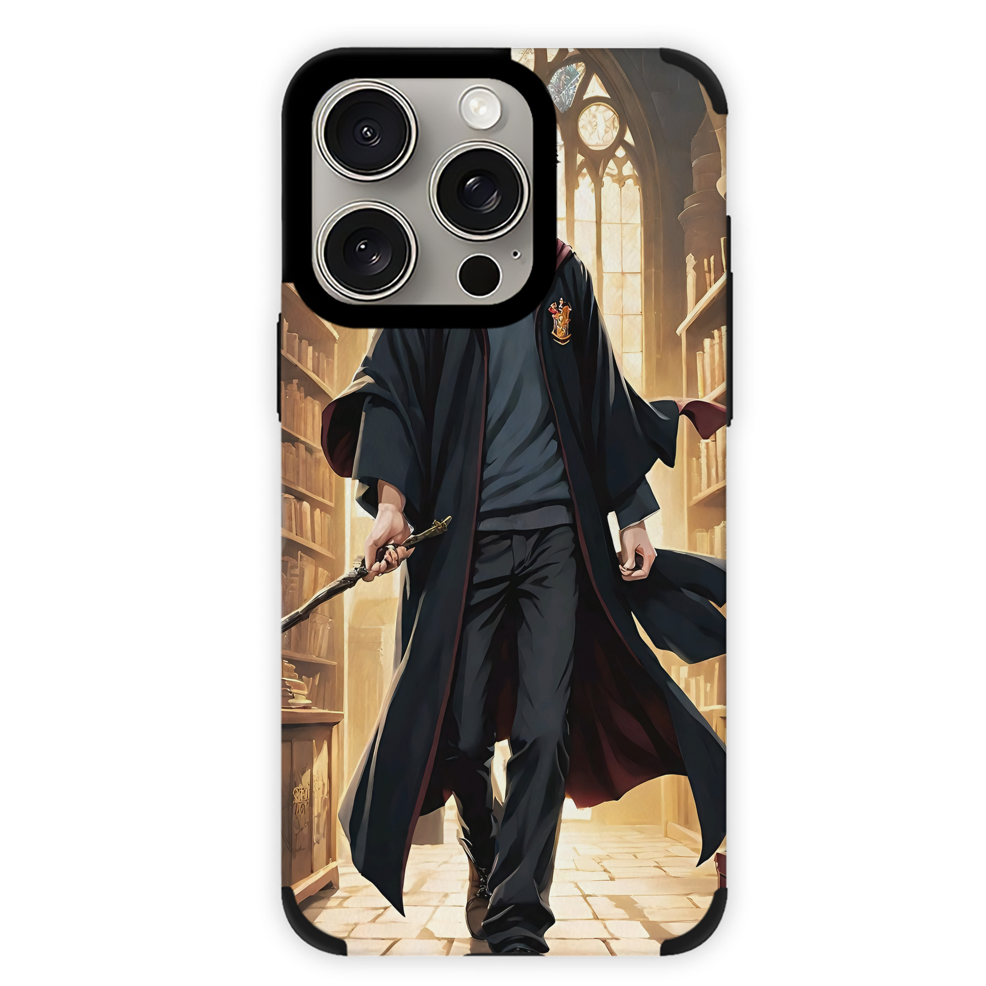 （画像用） Harry Potter ハリー・ポッターシリーズ 【iPhone15ProMax対応】 PUレザー スマホケース 耐衝撃＆黄変防止