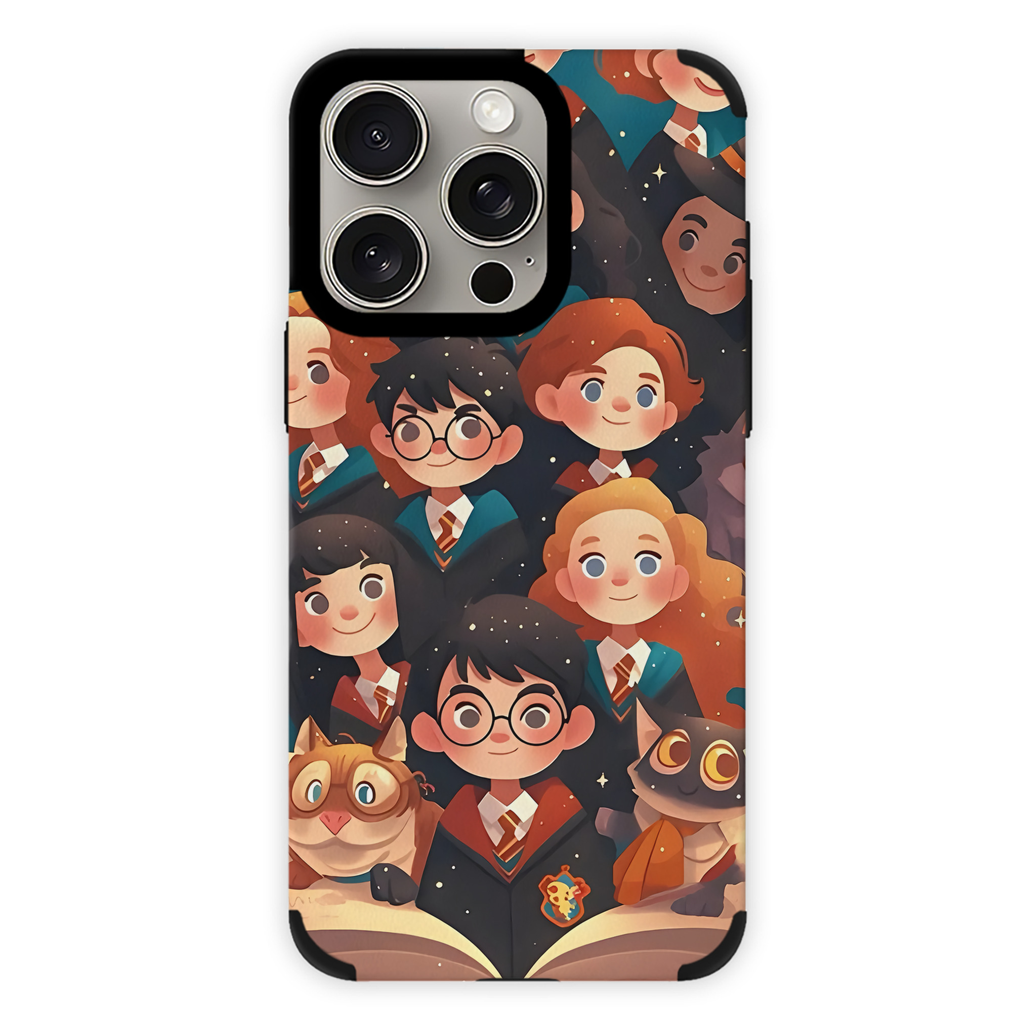 （画像用） Harry Potter ハリー・ポッターシリーズ 【iPhone15ProMax対応】 PUレザー スマホケース 耐衝撃＆黄変防止
