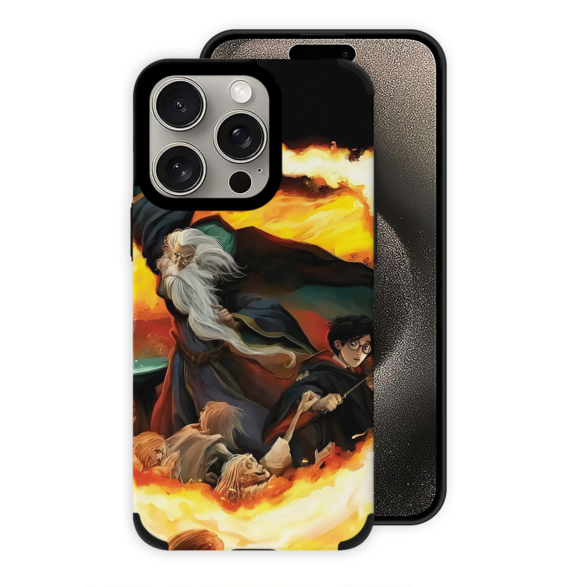 （画像用） Harry Potter ハリー・ポッターシリーズ 【iPhone15ProMax対応】 PUレザー スマホケース 耐衝撃＆黄変防止