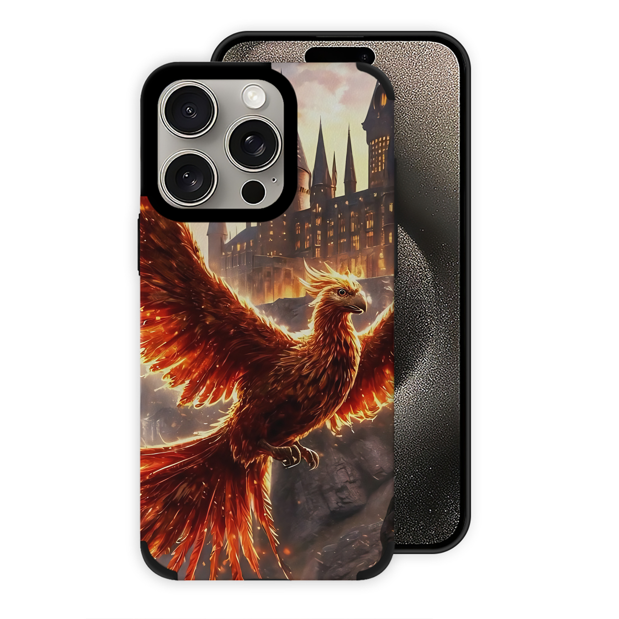 （画像用） Harry Potter ハリー・ポッターシリーズ 【iPhone15ProMax対応】 PUレザー スマホケース 耐衝撃＆黄変防止