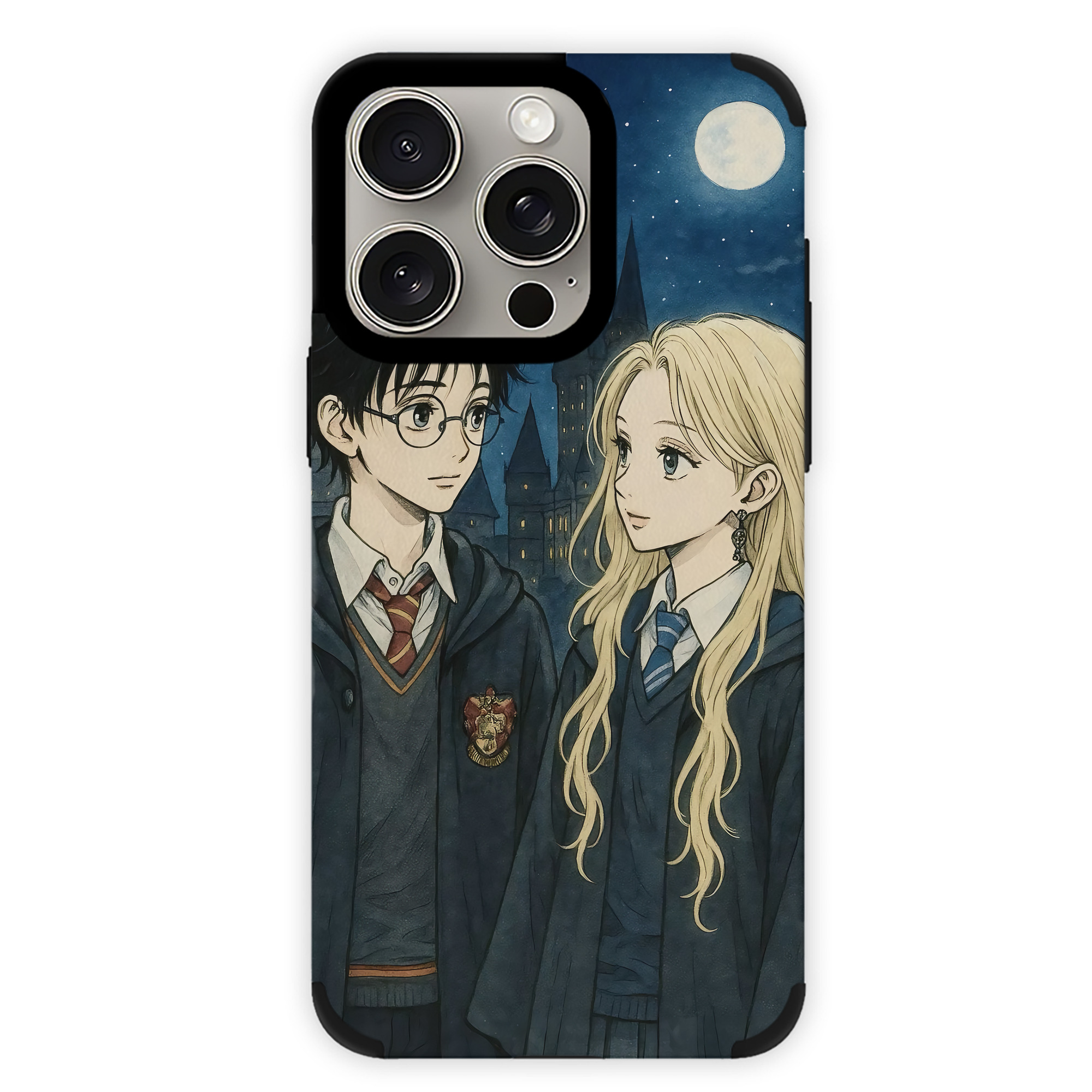 （画像用） Harry Potter ハリー・ポッターシリーズ 【iPhone15ProMax対応】 PUレザー スマホケース 耐衝撃＆黄変防止