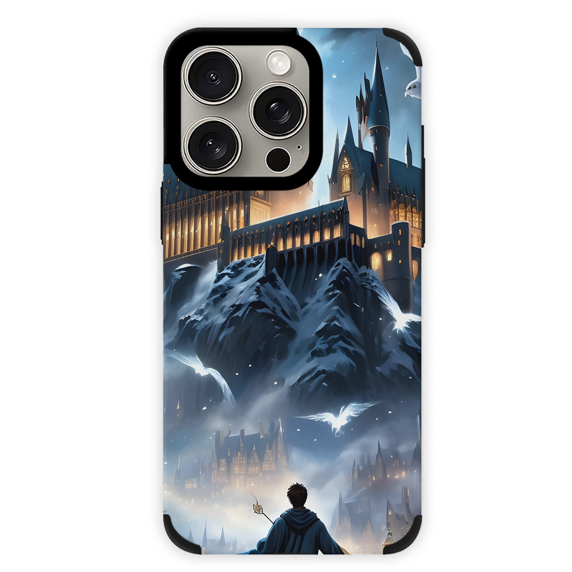 （画像用） Harry Potter ハリー・ポッターシリーズ 【iPhone15ProMax対応】 PUレザー スマホケース 耐衝撃＆黄変防止