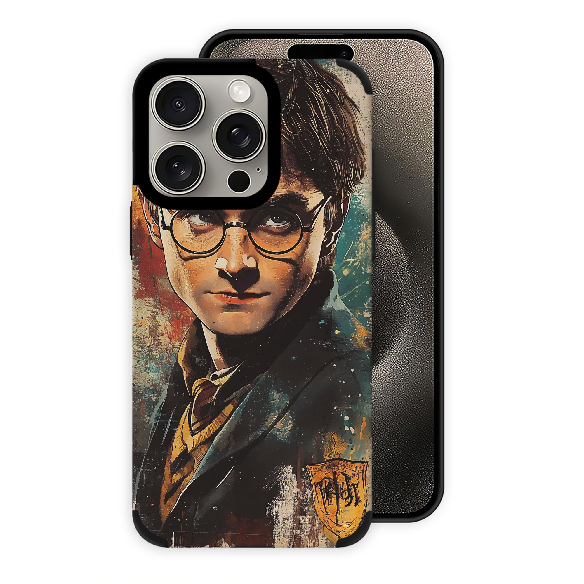 （画像用） Harry Potter ハリー・ポッターシリーズ 【iPhone15ProMax対応】 PUレザー スマホケース 耐衝撃＆黄変防止