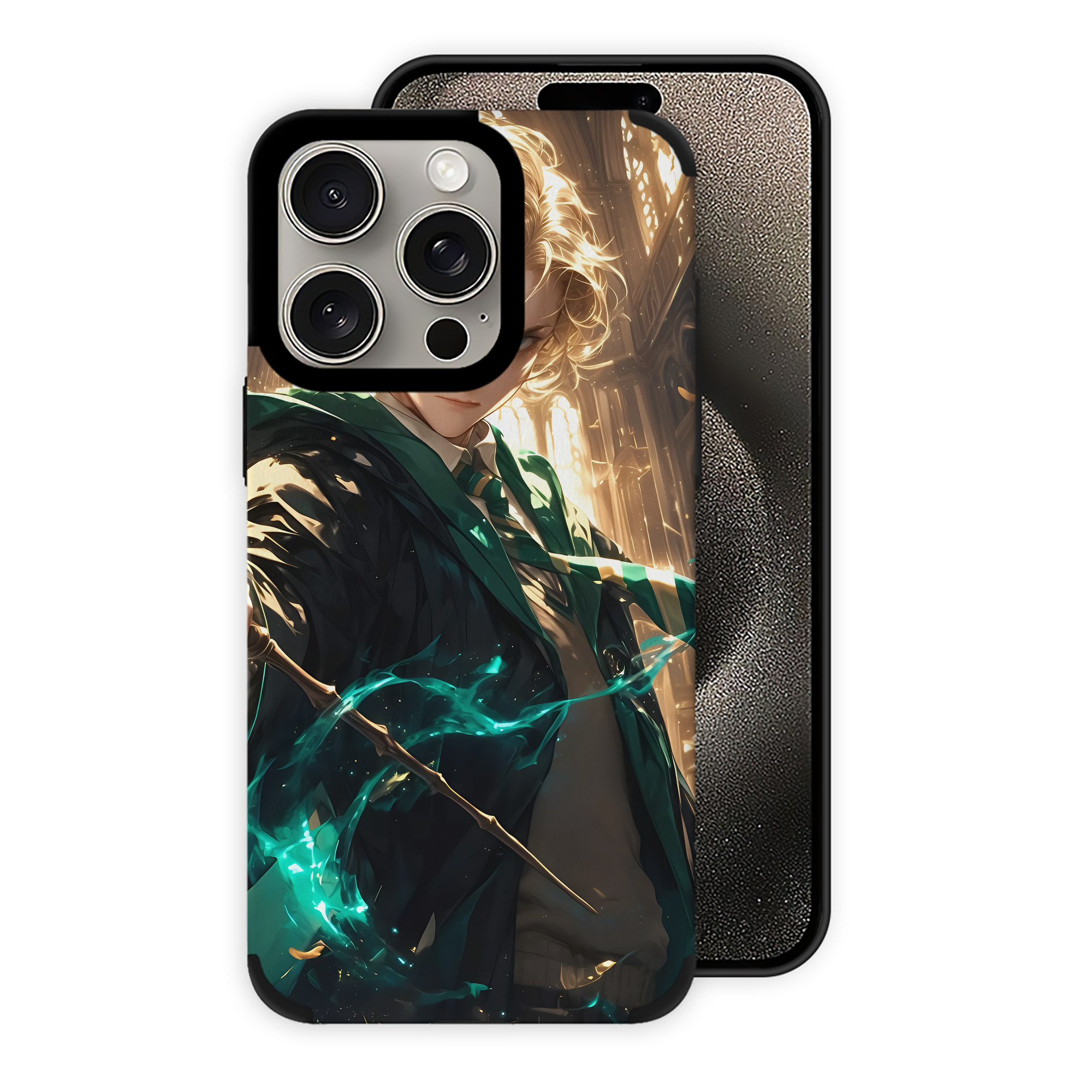 （画像用） Harry Potter ハリー・ポッターシリーズ 【iPhone15ProMax対応】 PUレザー スマホケース 耐衝撃＆黄変防止