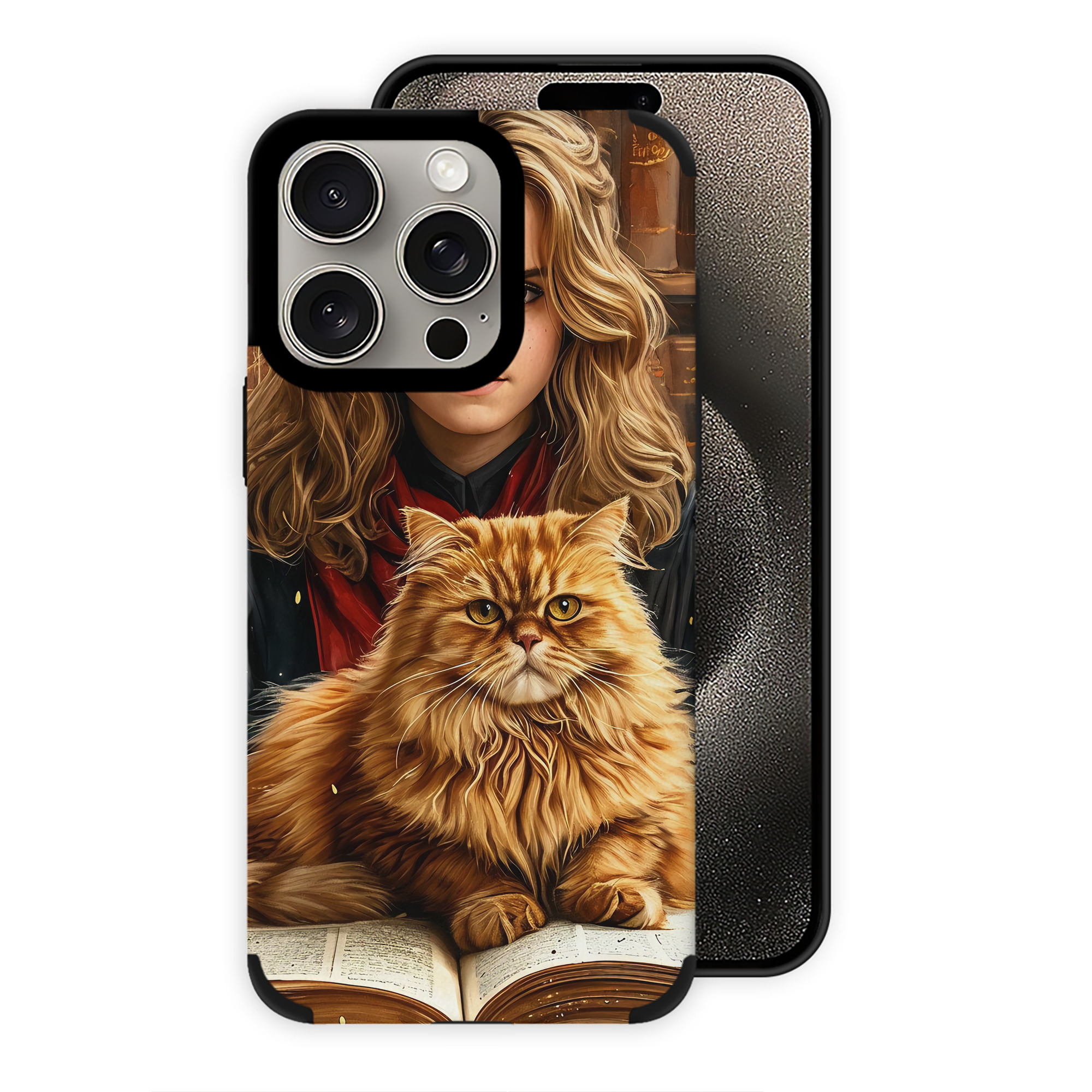 （画像用） Harry Potter ハリー・ポッターシリーズ 【iPhone15ProMax対応】 PUレザー スマホケース 耐衝撃＆黄変防止