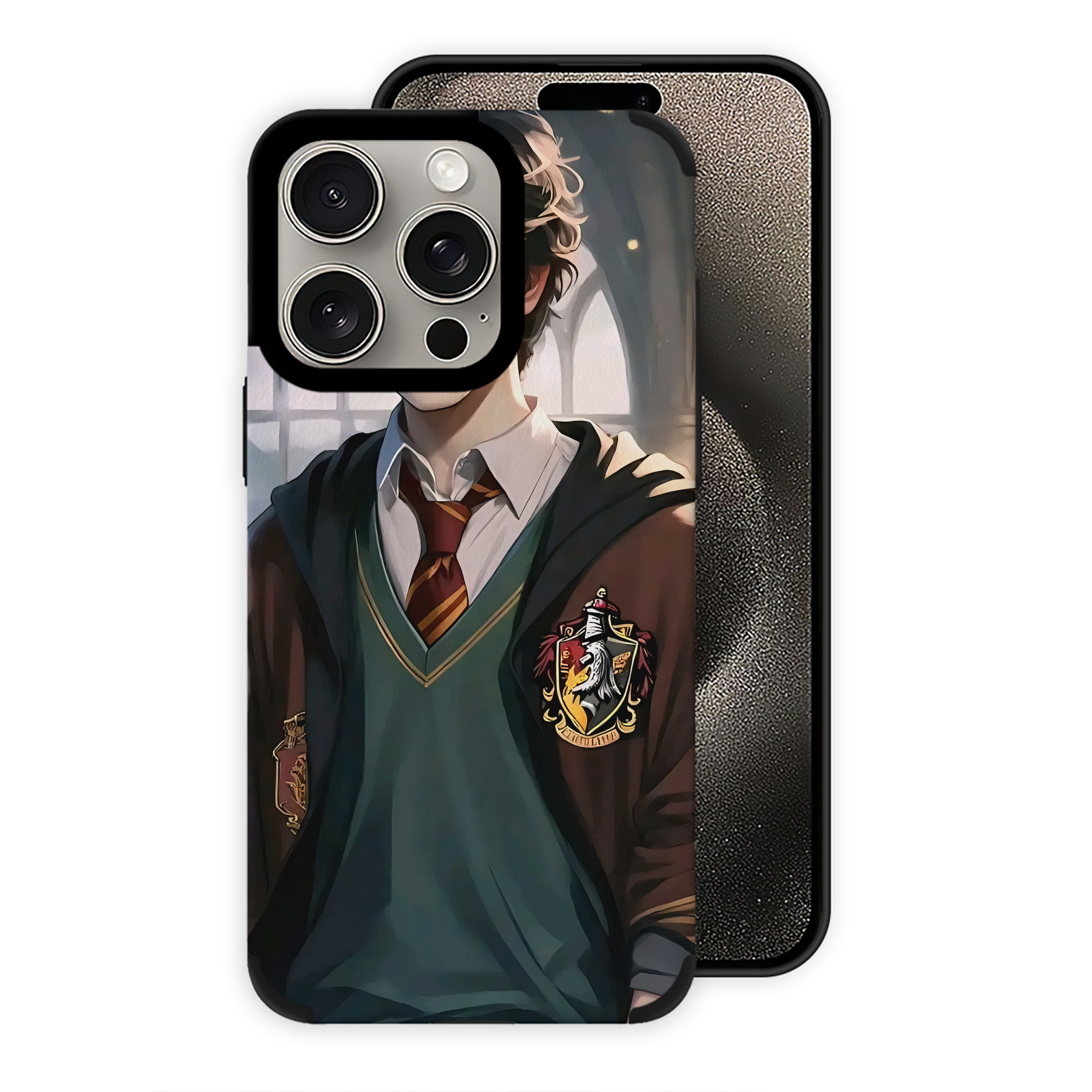 （画像用） Harry Potter ハリー・ポッターシリーズ 【iPhone15ProMax対応】 PUレザー スマホケース 耐衝撃＆黄変防止