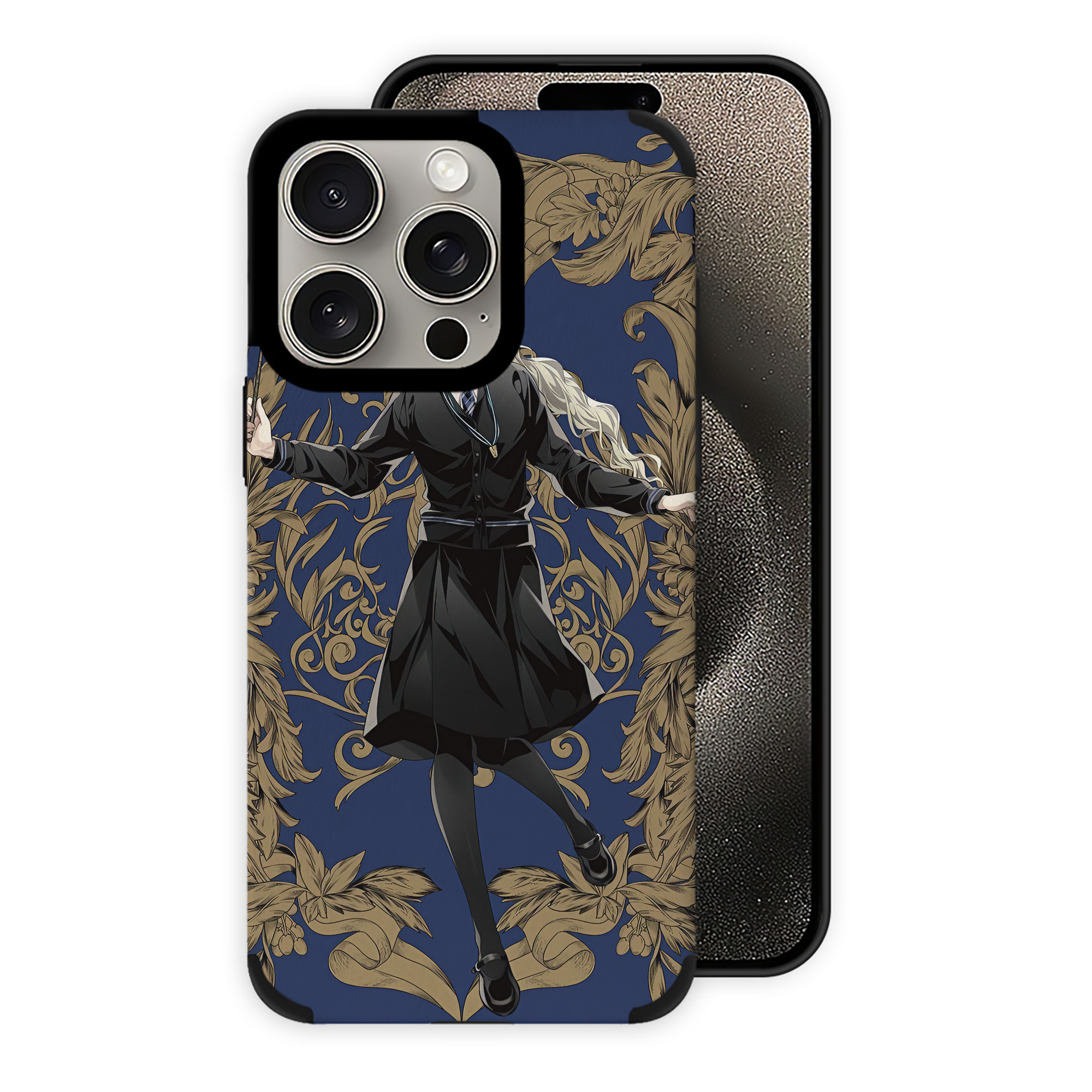 （画像用） Harry Potter ハリー・ポッターシリーズ 【iPhone15ProMax対応】 PUレザー スマホケース 耐衝撃＆黄変防止