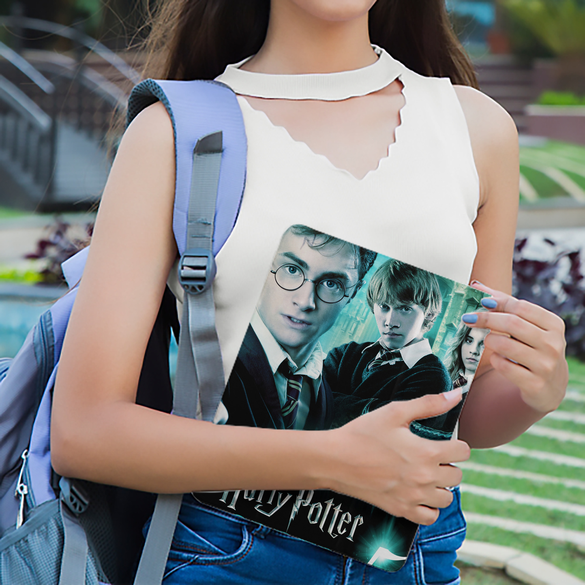 Harry Potter ハリー・ポッターシリーズ IPad ケース ペン収納付き 三つ折りスタンド PUレザー×シリコン 対応機種9.5/10.5/10.9インチ