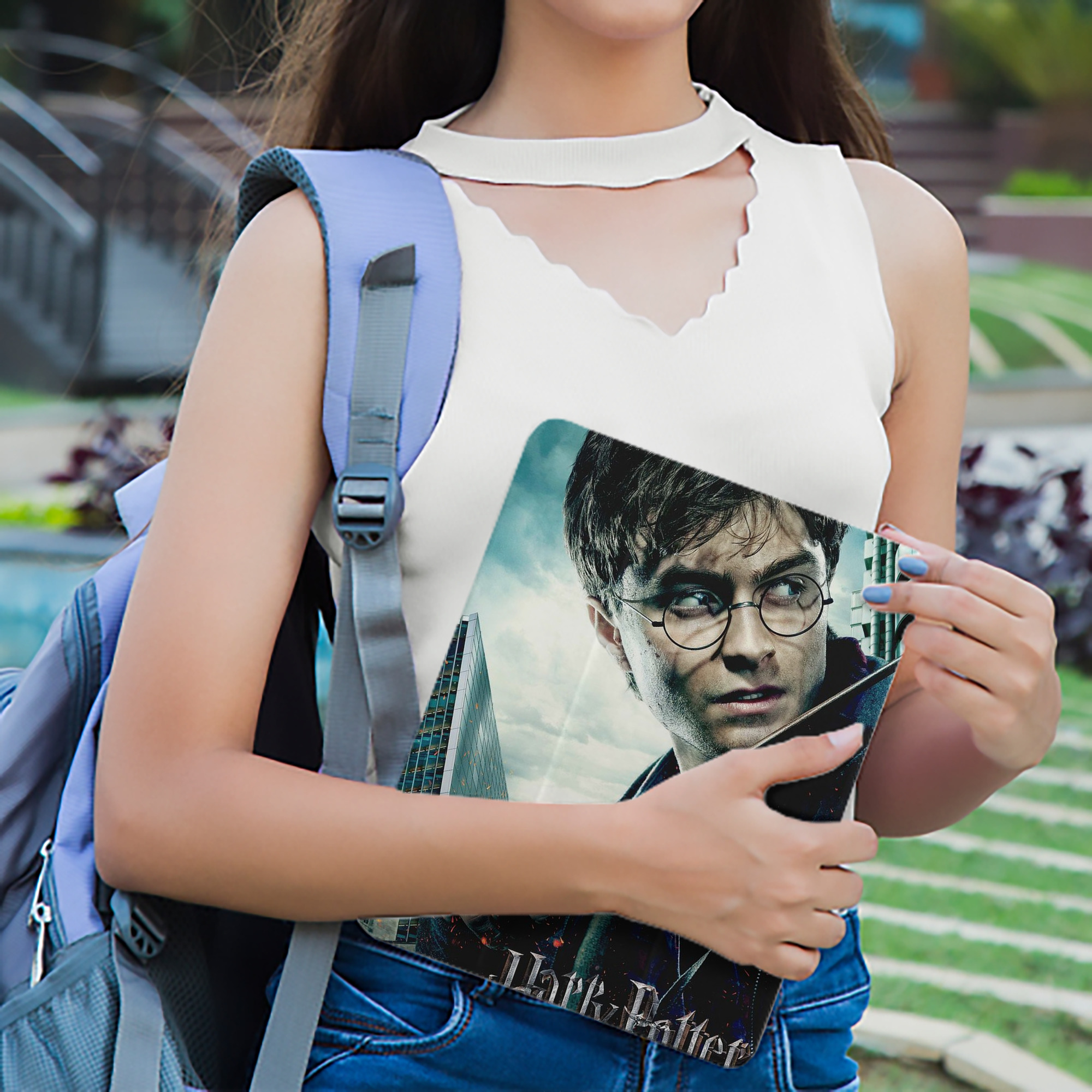 Harry Potter ハリー・ポッターシリーズ IPad ケース ペン収納付き 三つ折りスタンド PUレザー×シリコン 対応機種9.5/10.5/10.9インチ