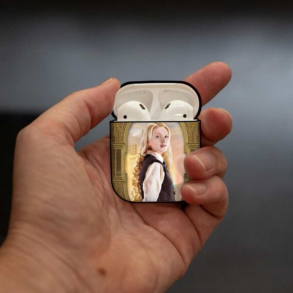 Harry Potter ハリー・ポッターシリーズ AirPods 第2世代保護ケース ハードシェル ブラック 耐衝撃・防指紋・カラビナ付き