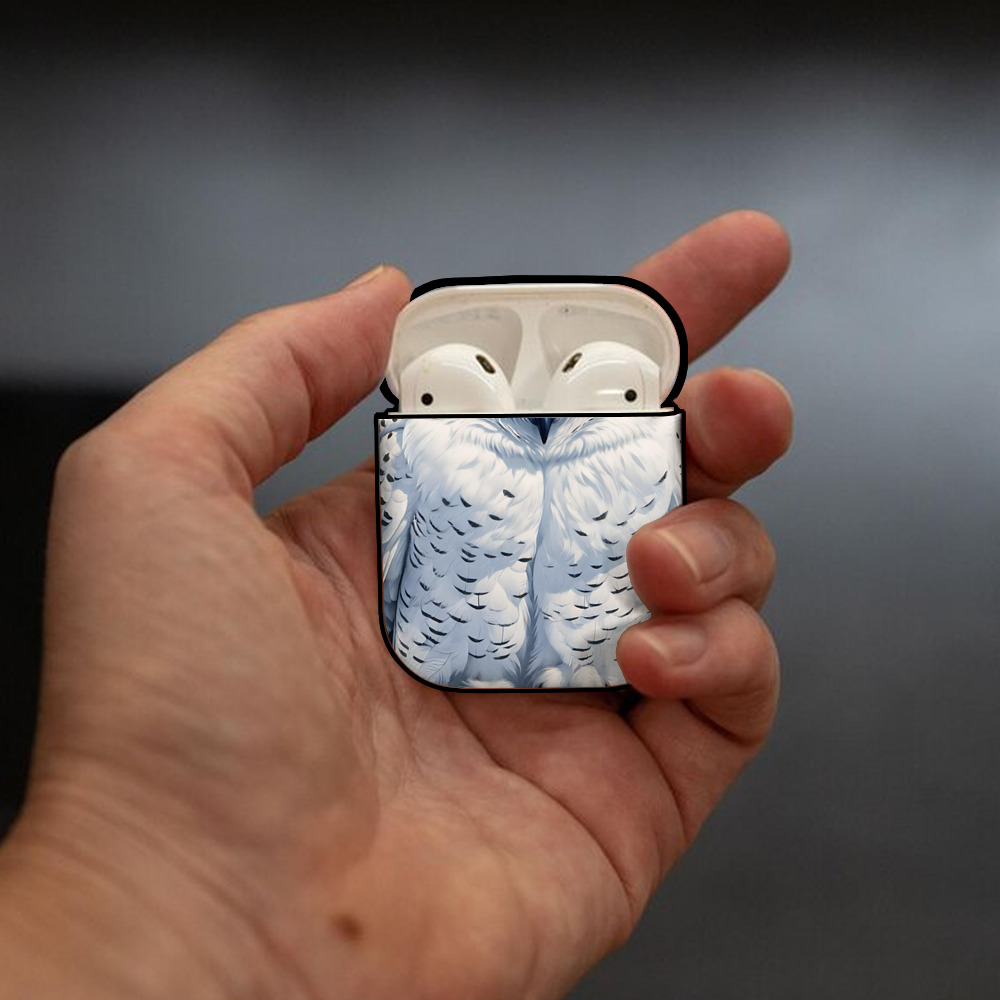 Harry Potter ハリー・ポッターシリーズ AirPods 第2世代保護ケース ハードシェル ブラック 耐衝撃・防指紋・カラビナ付き