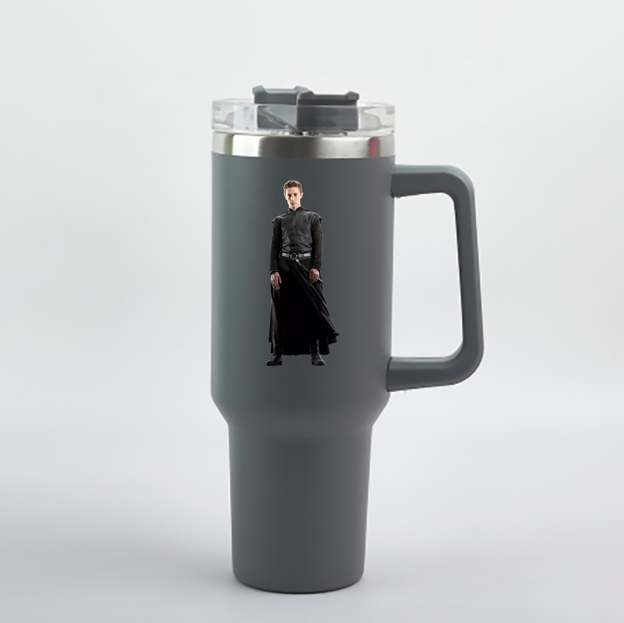 （画像用） Harry Potter ハリー・ポッターシリーズ 1200mL車用タンブラー - クリスタルステッカー（プラスチックストロー付き）
