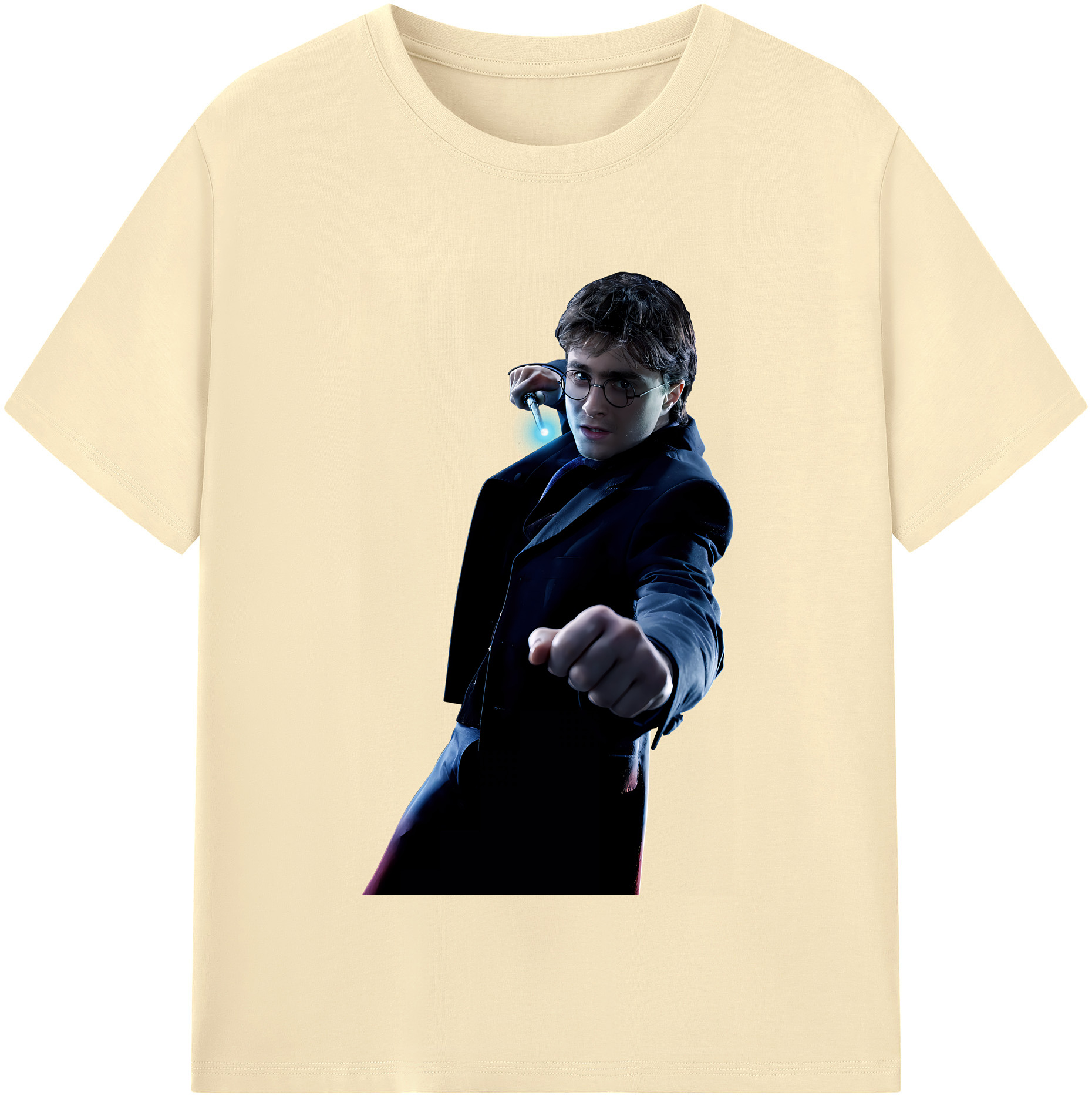 （画像用） Harry Potter ハリー・ポッターシリーズ 綿100％半袖Tシャツ（フロントプリント）