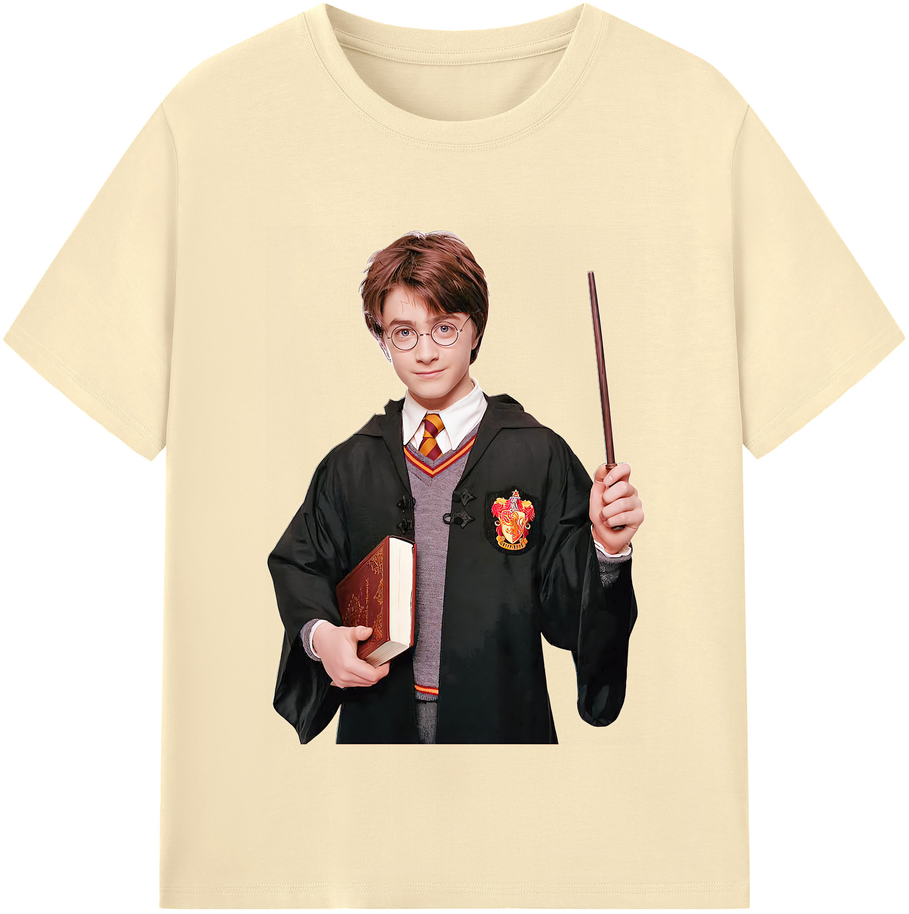 （画像用） Harry Potter ハリー・ポッターシリーズ 綿100％半袖Tシャツ（フロントプリント）