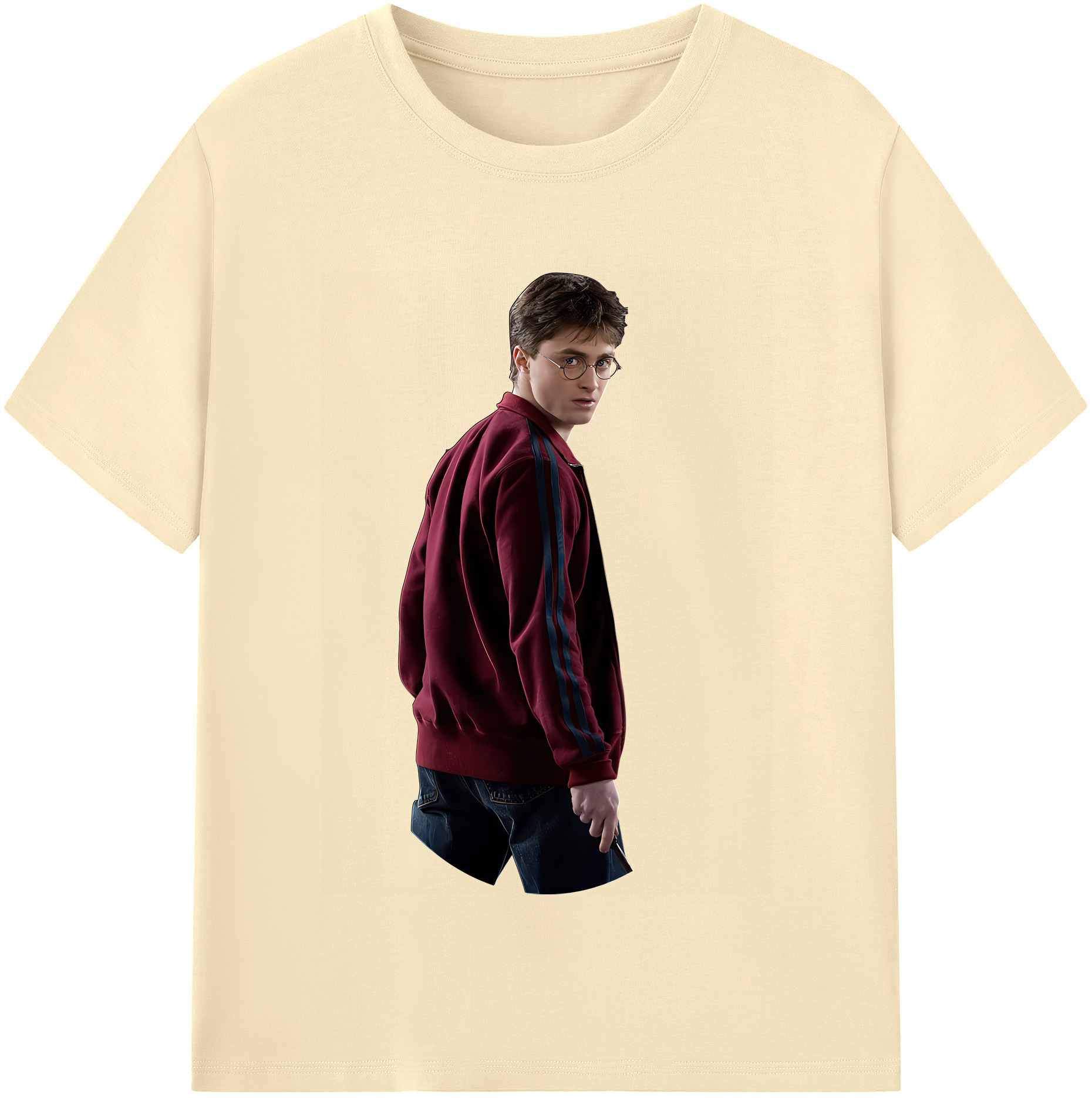 （画像用） Harry Potter ハリー・ポッターシリーズ 綿100％半袖Tシャツ（フロントプリント）