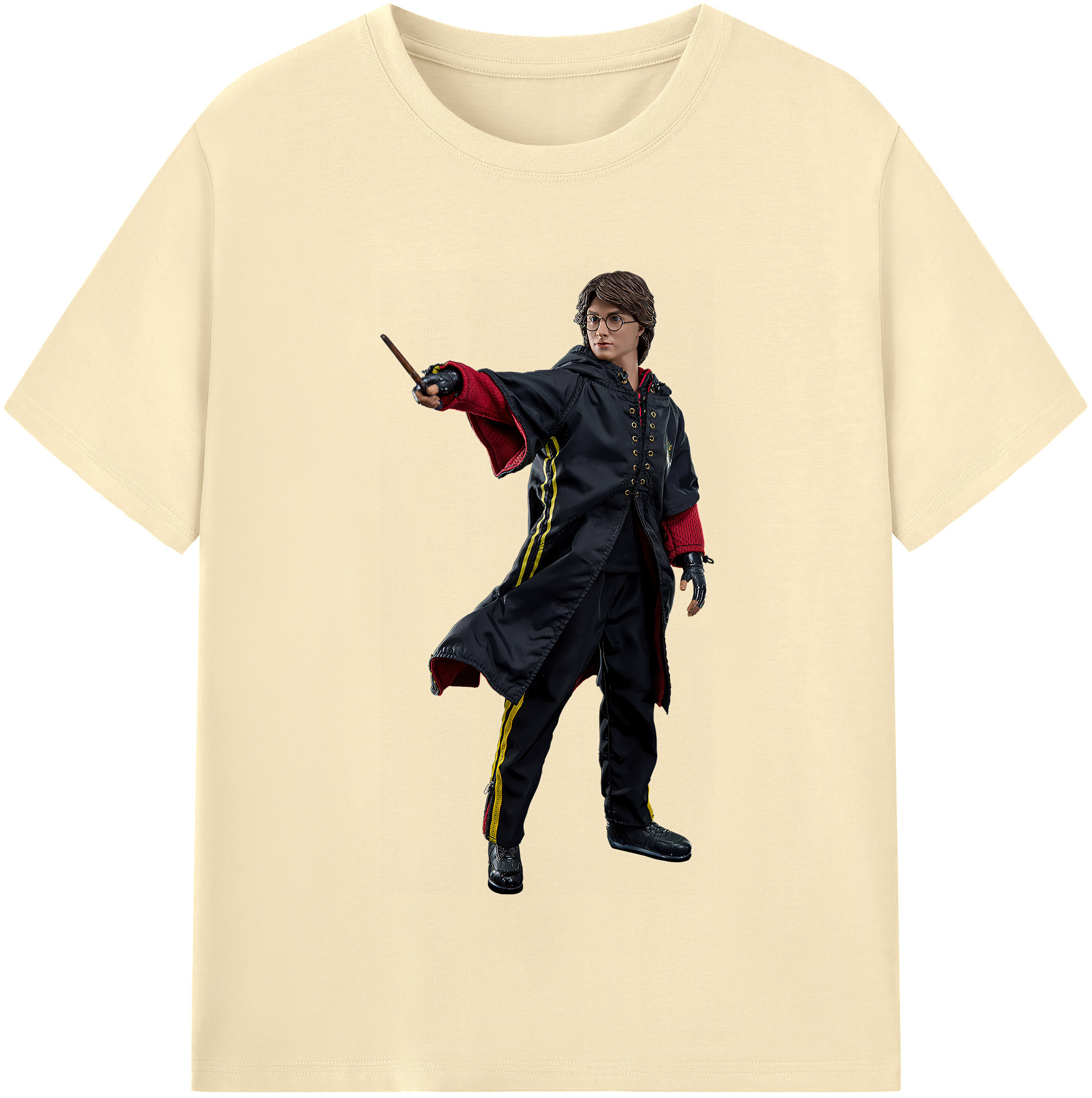 （画像用） Harry Potter ハリー・ポッターシリーズ 綿100％半袖Tシャツ（フロントプリント）
