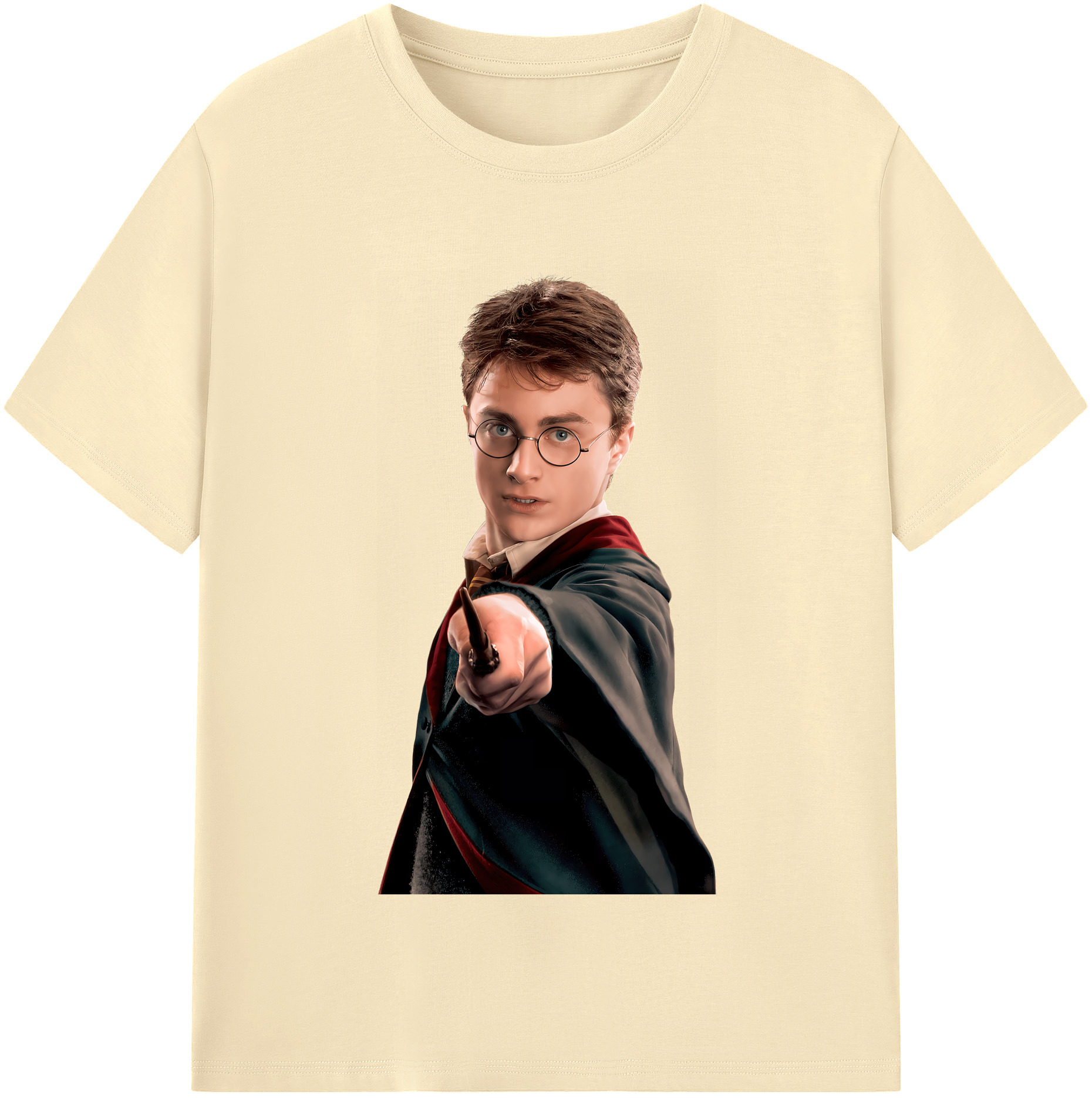 （画像用） Harry Potter ハリー・ポッターシリーズ 綿100％半袖Tシャツ（フロントプリント）