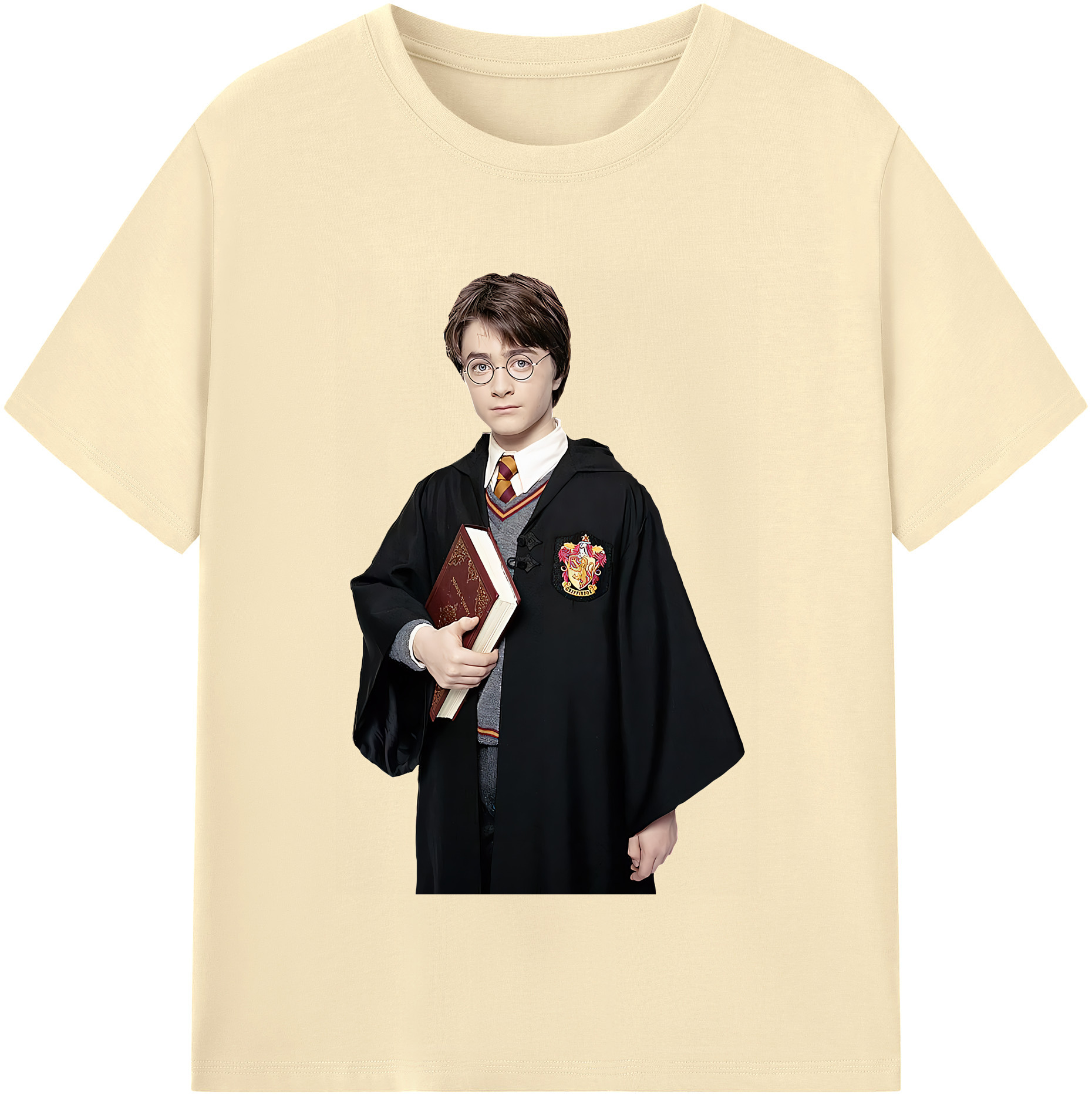 （画像用） Harry Potter ハリー・ポッターシリーズ 綿100％半袖Tシャツ（フロントプリント）