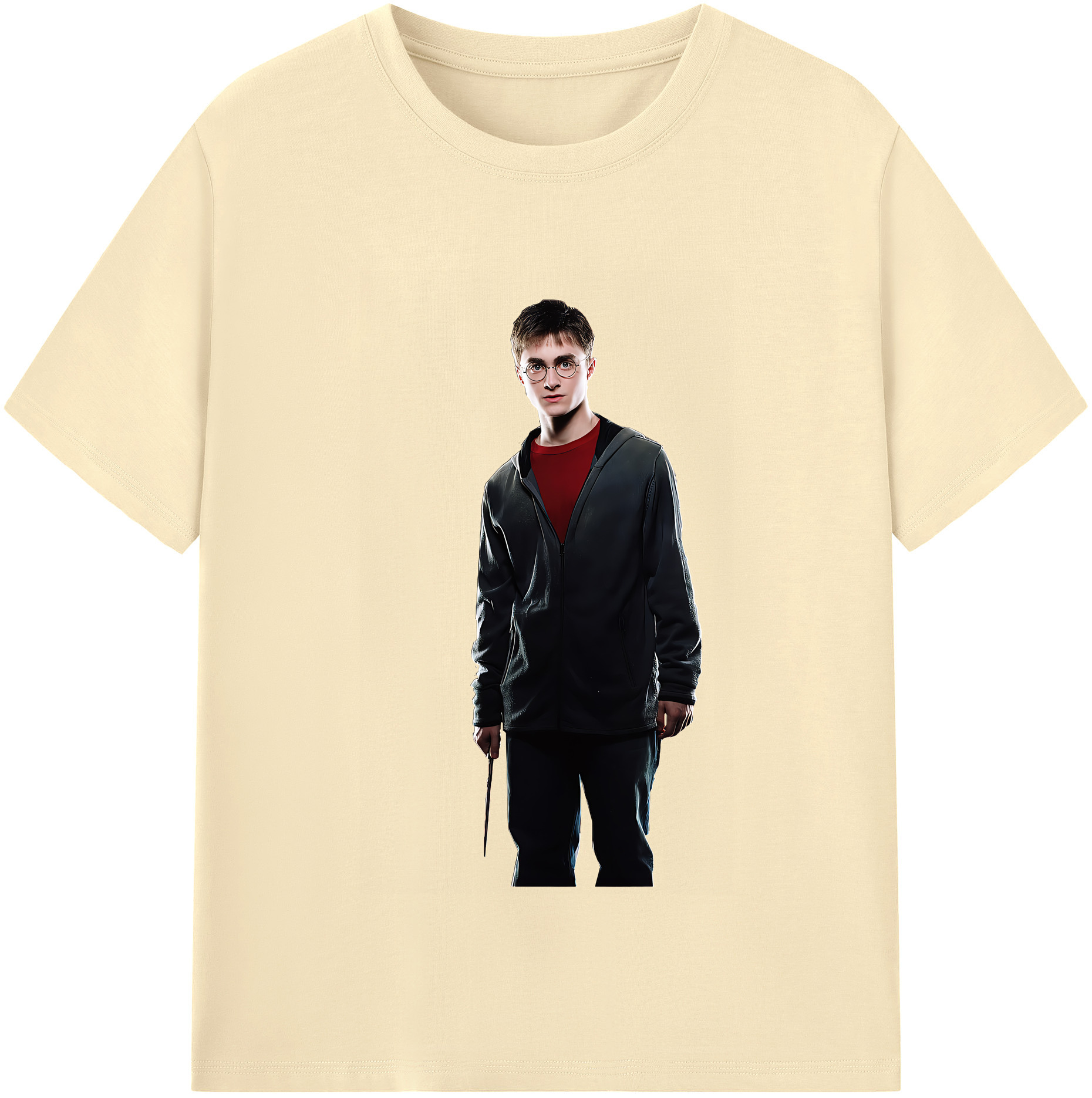 （画像用） Harry Potter ハリー・ポッターシリーズ 綿100％半袖Tシャツ（フロントプリント）