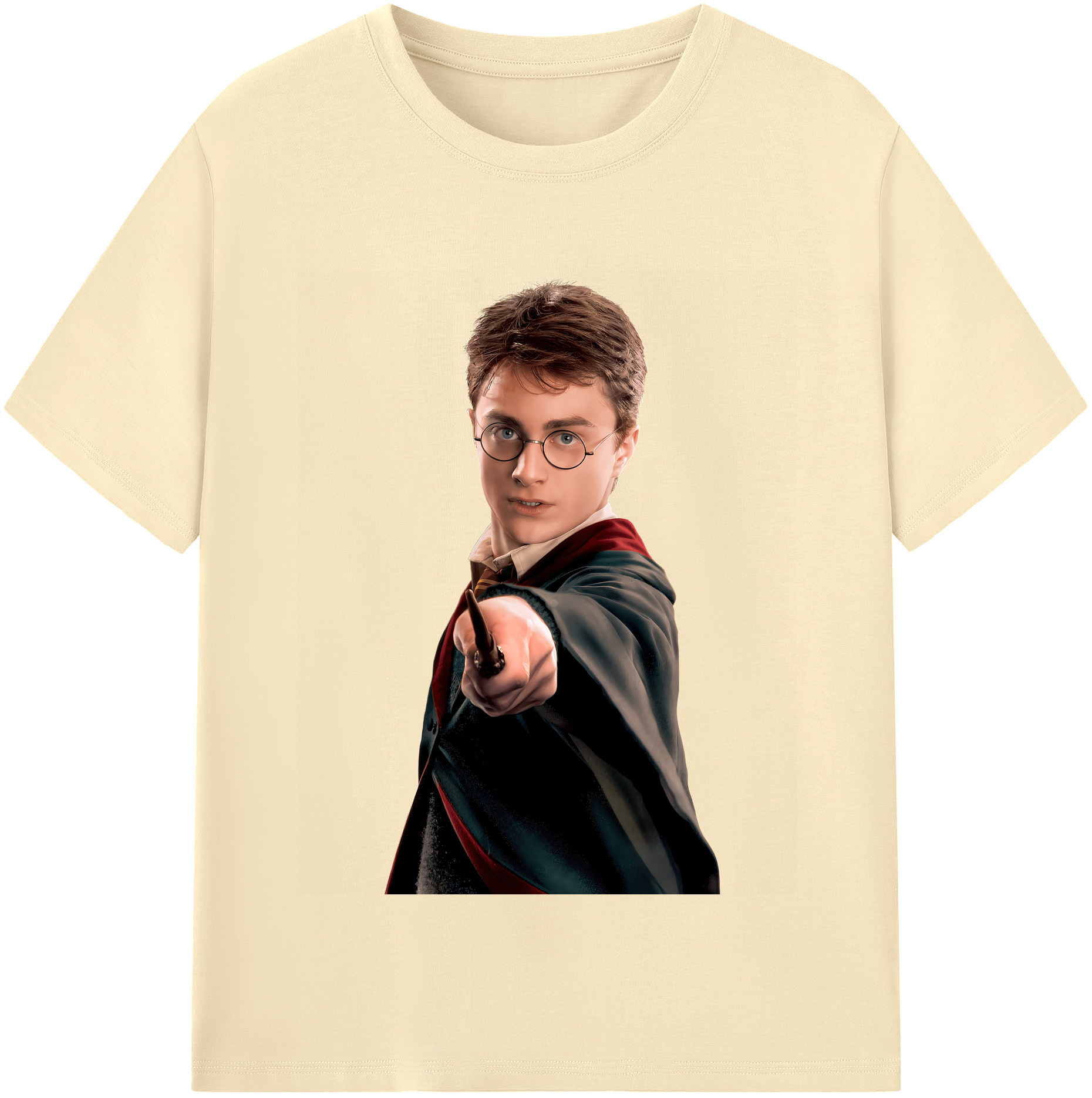 （画像用） Harry Potter ハリー・ポッターシリーズ 綿100％半袖Tシャツ（フロントプリント）