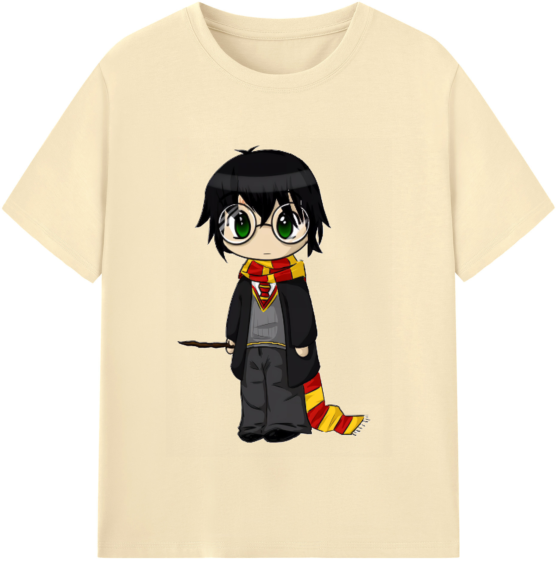（画像用） Harry Potter ハリー・ポッターシリーズ 綿100％半袖Tシャツ（フロントプリント）