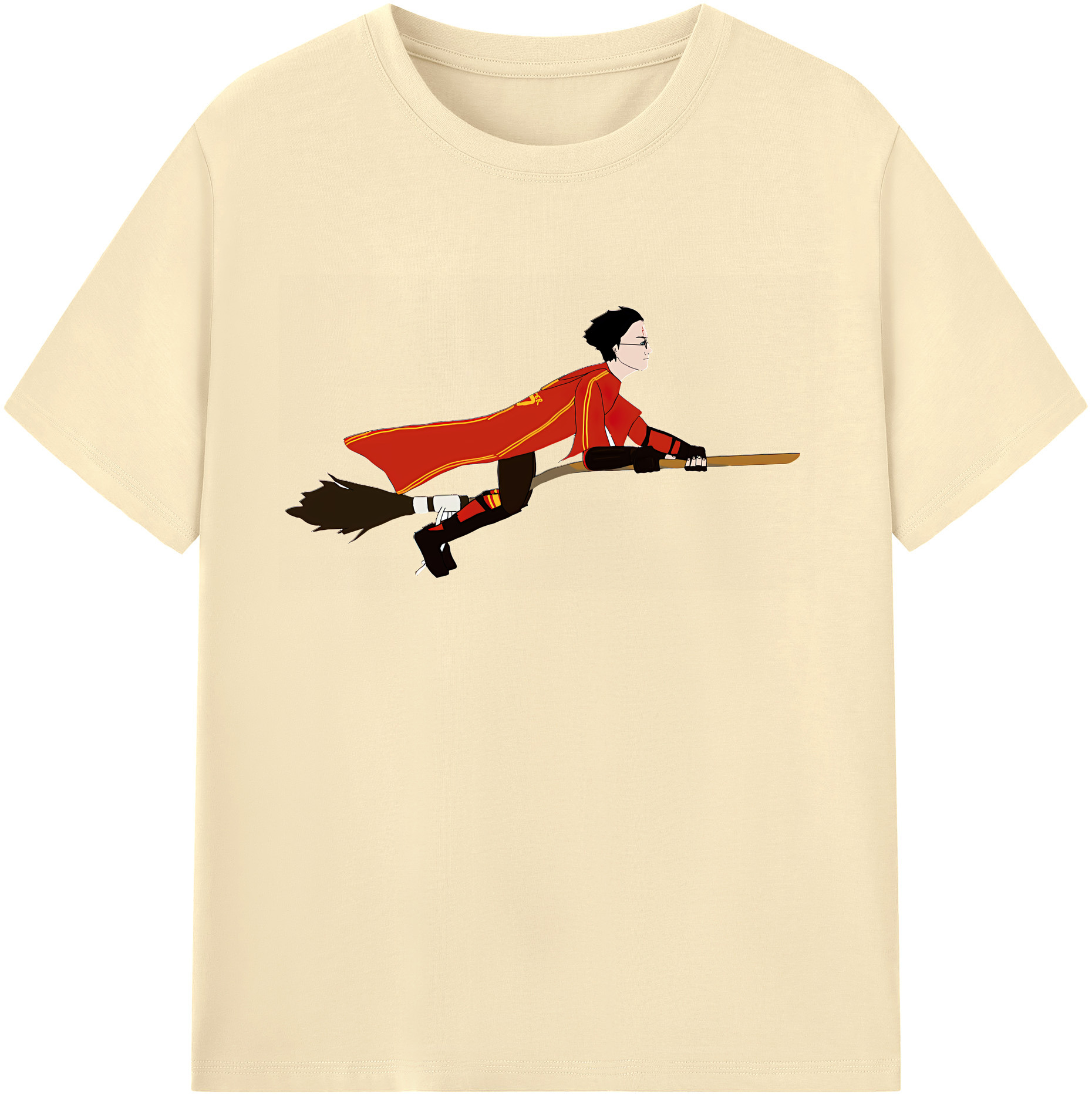 （画像用） Harry Potter ハリー・ポッターシリーズ 綿100％半袖Tシャツ（フロントプリント）