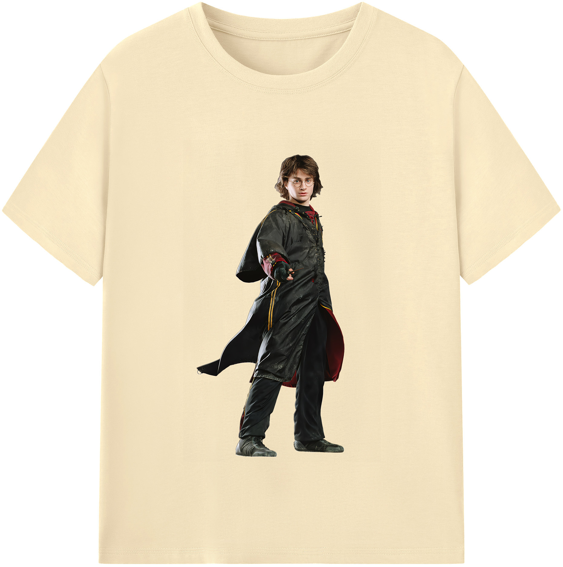 （画像用） Harry Potter ハリー・ポッターシリーズ 綿100％半袖Tシャツ（フロントプリント）