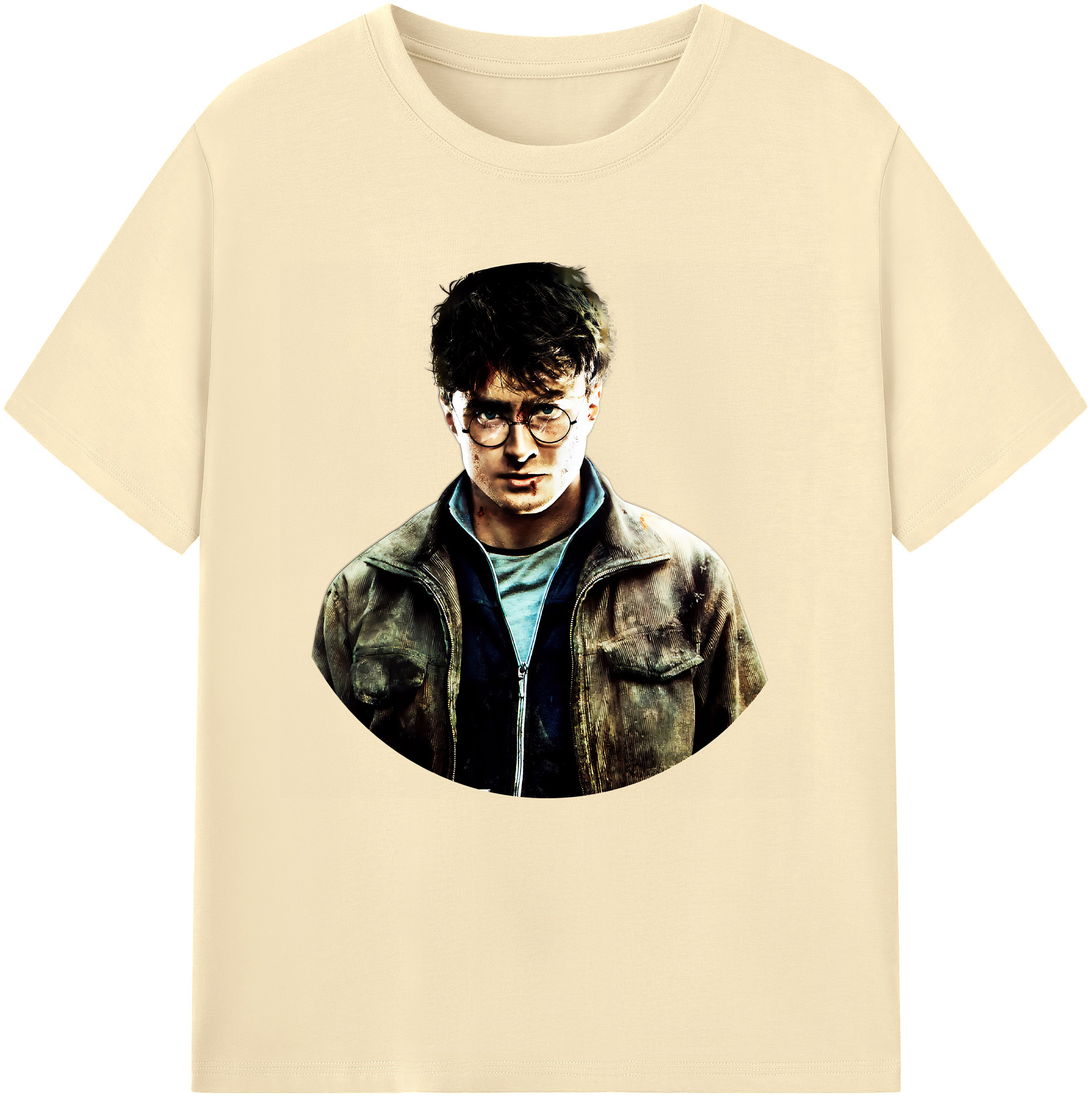 （画像用） Harry Potter ハリー・ポッターシリーズ 綿100％半袖Tシャツ（フロントプリント）