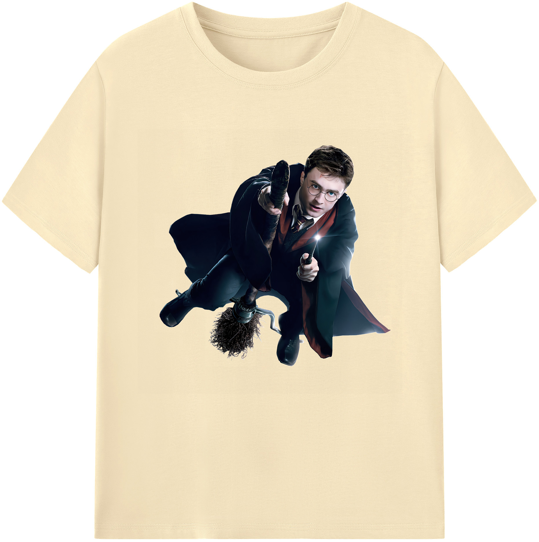 （画像用） Harry Potter ハリー・ポッターシリーズ 綿100％半袖Tシャツ（フロントプリント）