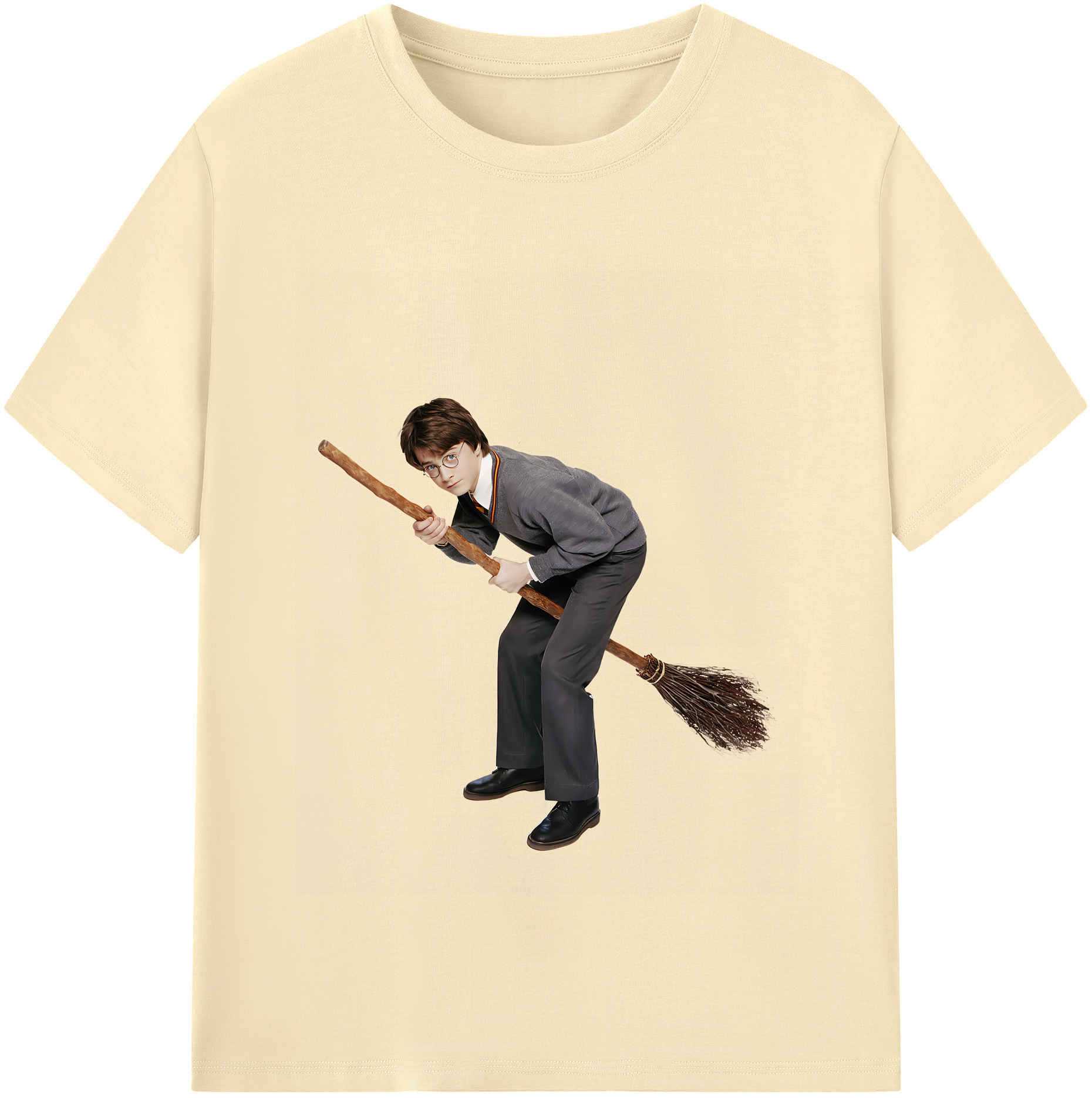 （画像用） Harry Potter ハリー・ポッターシリーズ 綿100％半袖Tシャツ（フロントプリント）
