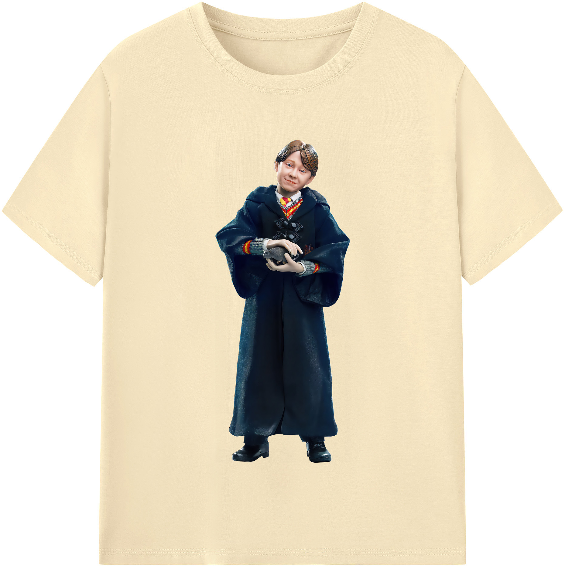 （画像用） Harry Potter ハリー・ポッターシリーズ 綿100％半袖Tシャツ（フロントプリント）