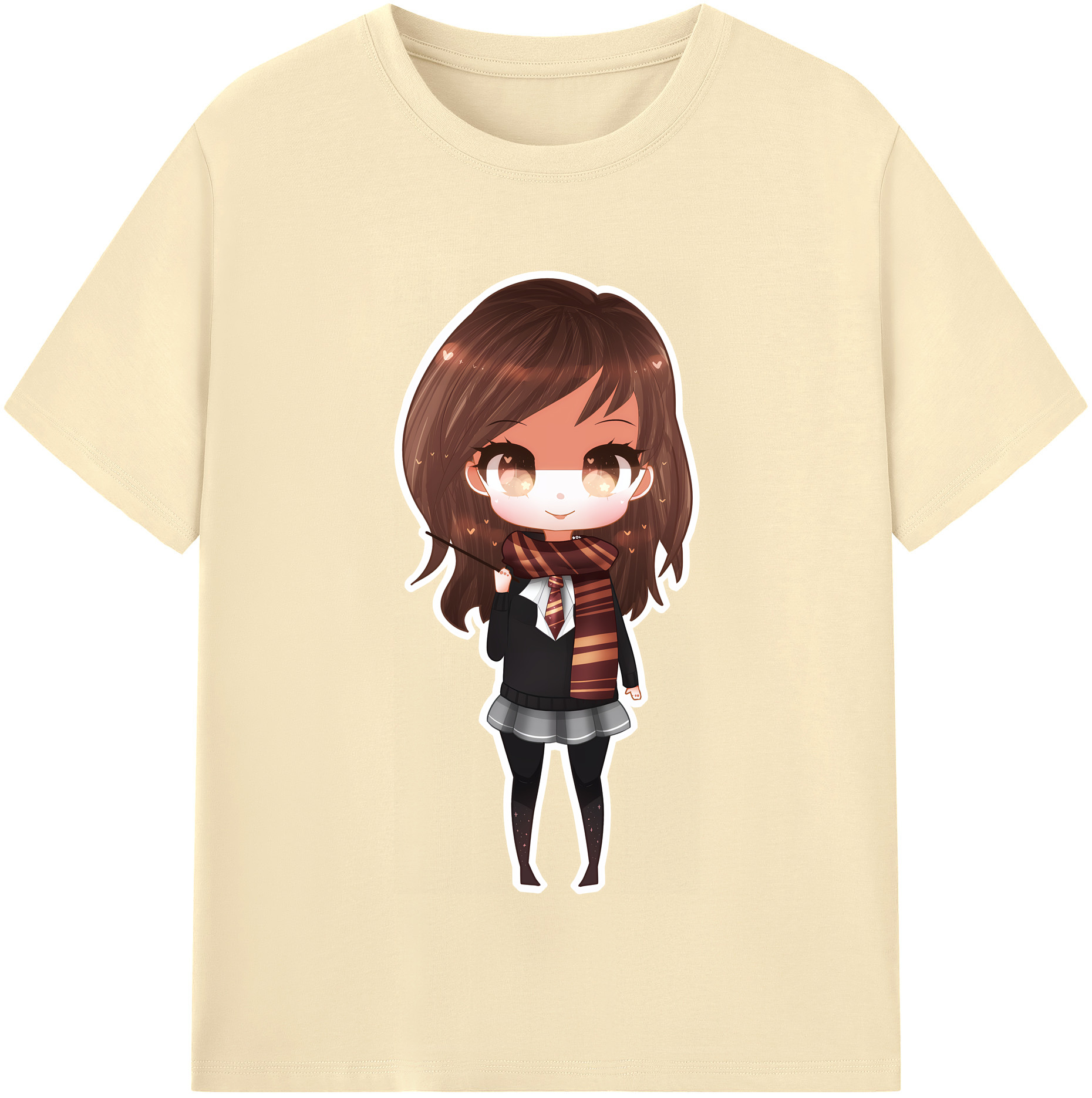 （画像用） Harry Potter ハリー・ポッターシリーズ 綿100％半袖Tシャツ（フロントプリント）