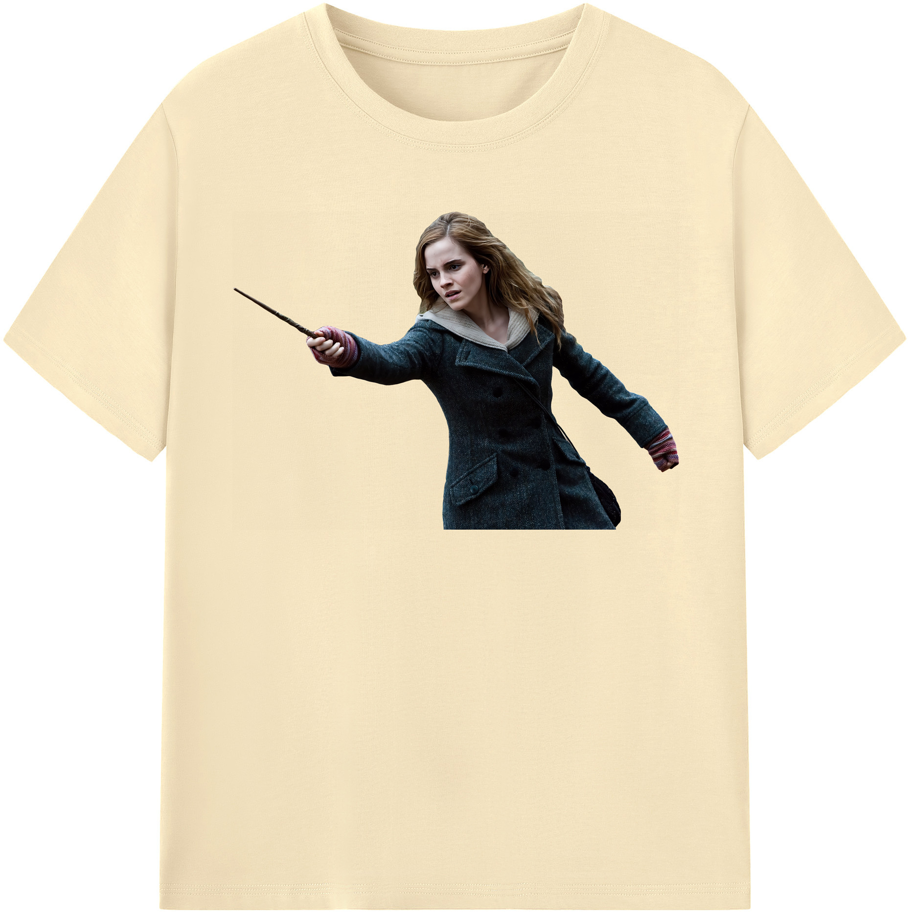 （画像用） Harry Potter ハリー・ポッターシリーズ 綿100％半袖Tシャツ（フロントプリント）