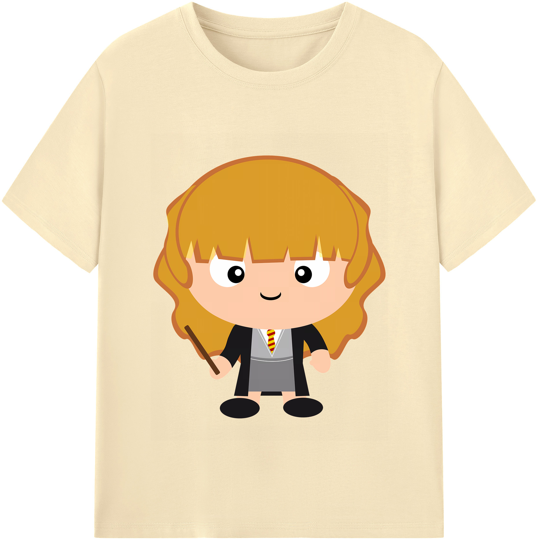 （画像用） Harry Potter ハリー・ポッターシリーズ 綿100％半袖Tシャツ（フロントプリント）