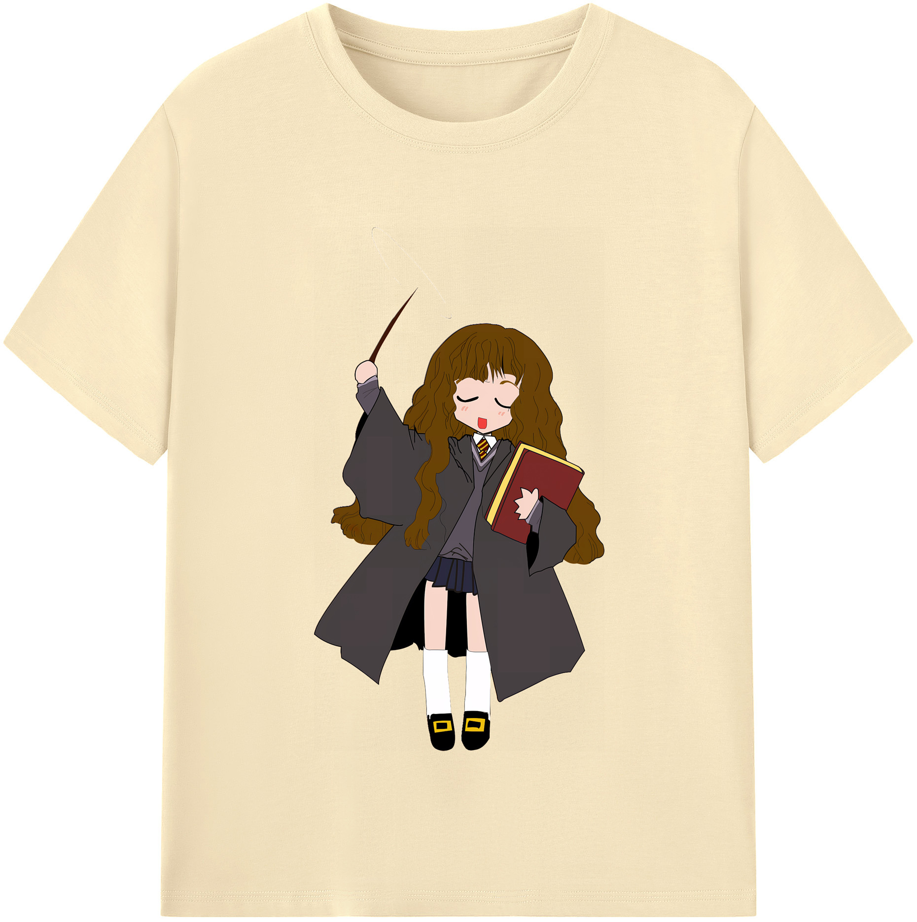 （画像用） Harry Potter ハリー・ポッターシリーズ 綿100％半袖Tシャツ（フロントプリント）