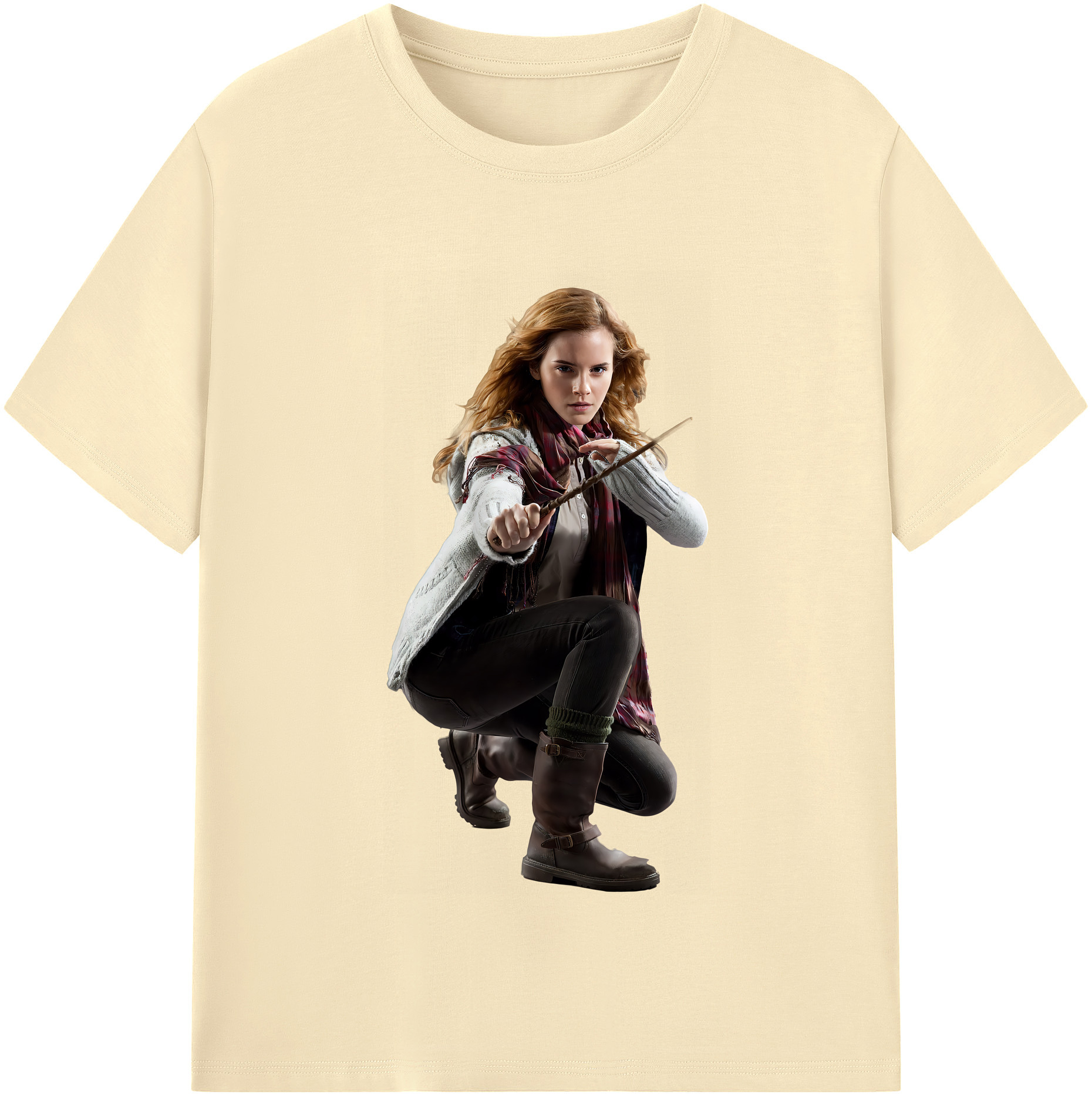 （画像用） Harry Potter ハリー・ポッターシリーズ 綿100％半袖Tシャツ（フロントプリント）