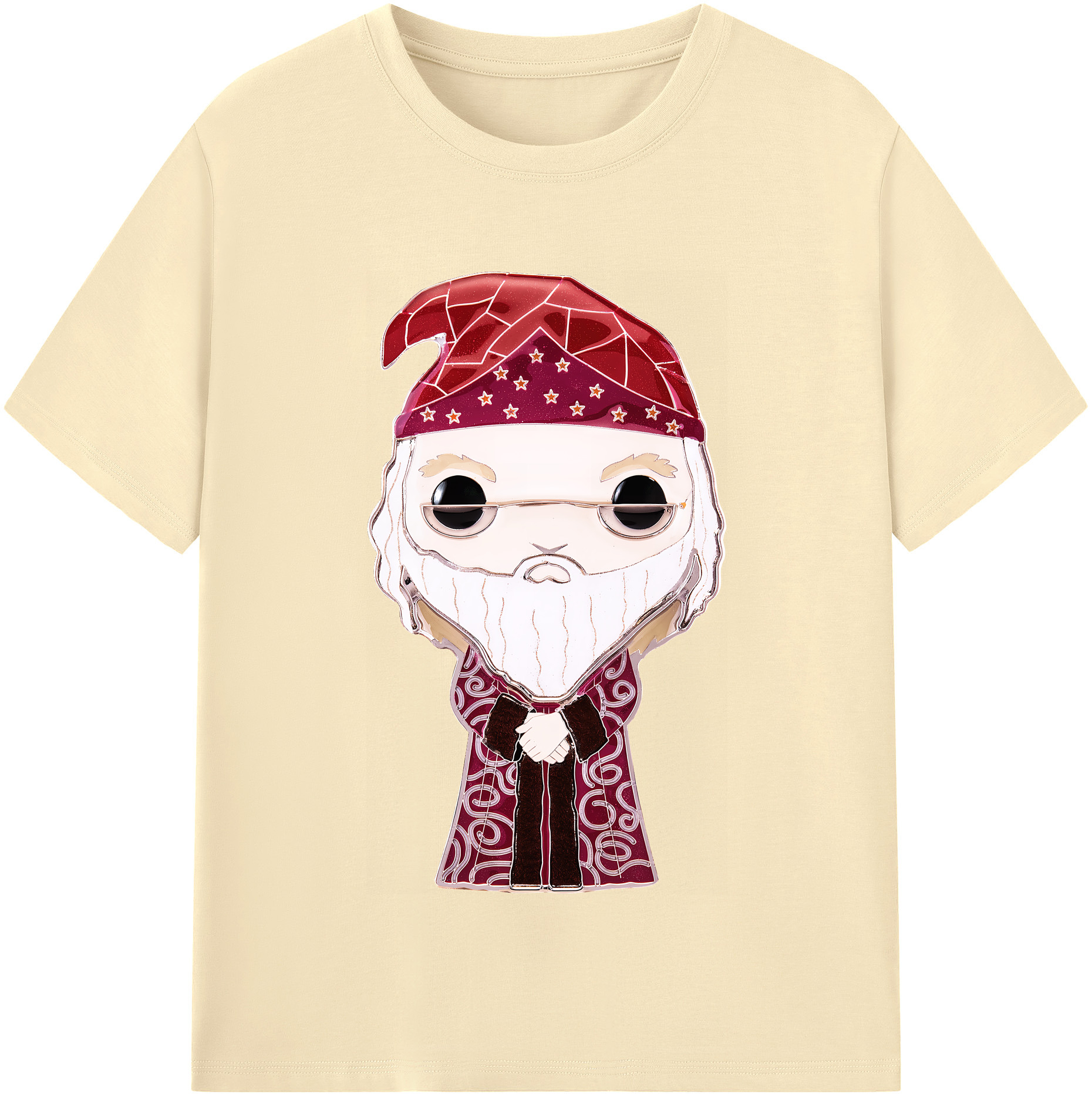 （画像用） Harry Potter ハリー・ポッターシリーズ 綿100％半袖Tシャツ（フロントプリント）