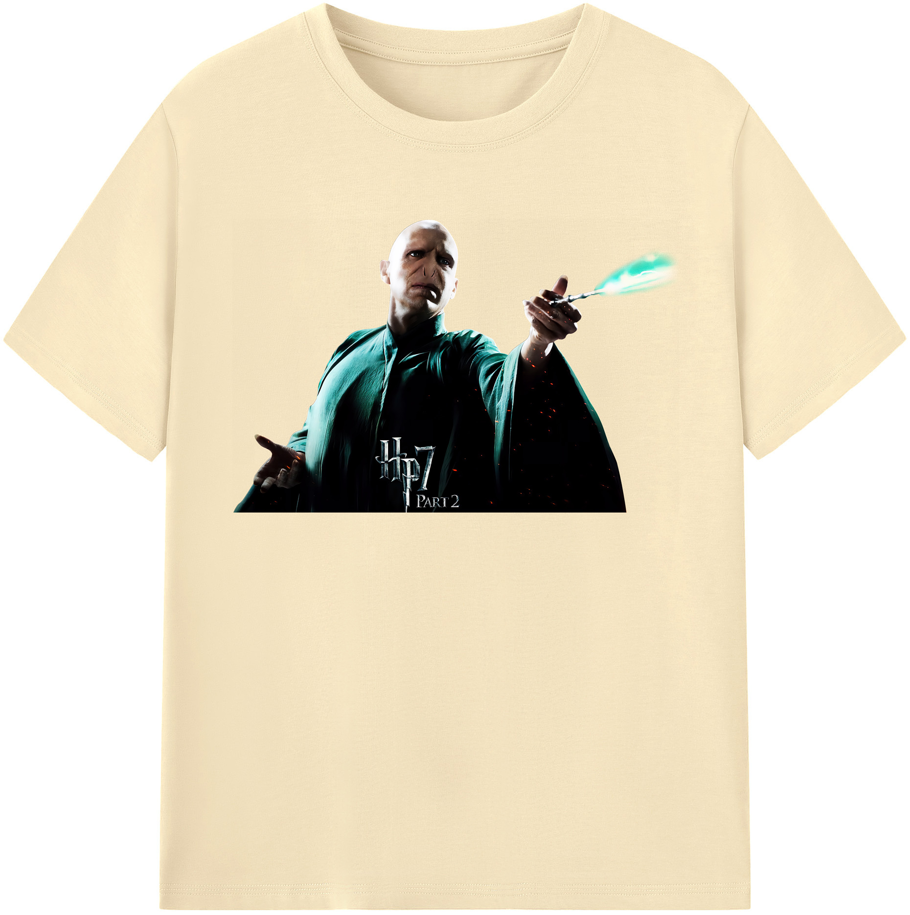 （画像用） Harry Potter ハリー・ポッターシリーズ 綿100％半袖Tシャツ（フロントプリント）