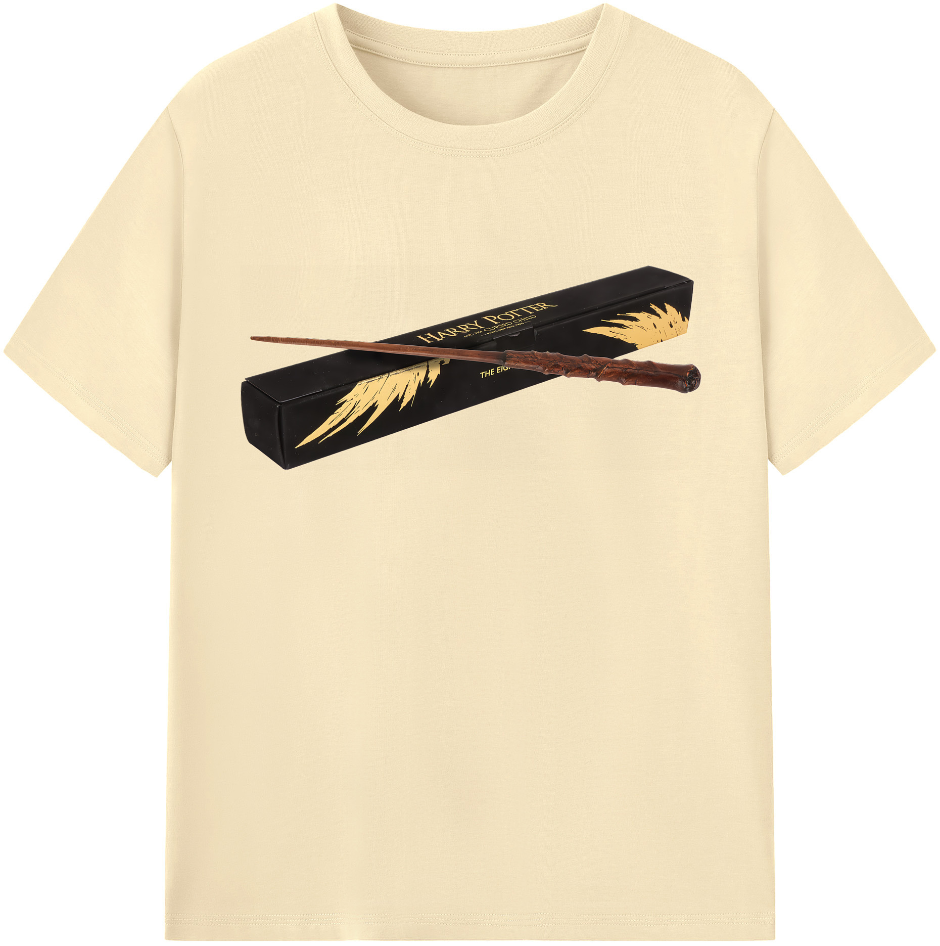 （画像用） Harry Potter ハリー・ポッターシリーズ 綿100％半袖Tシャツ（フロントプリント）